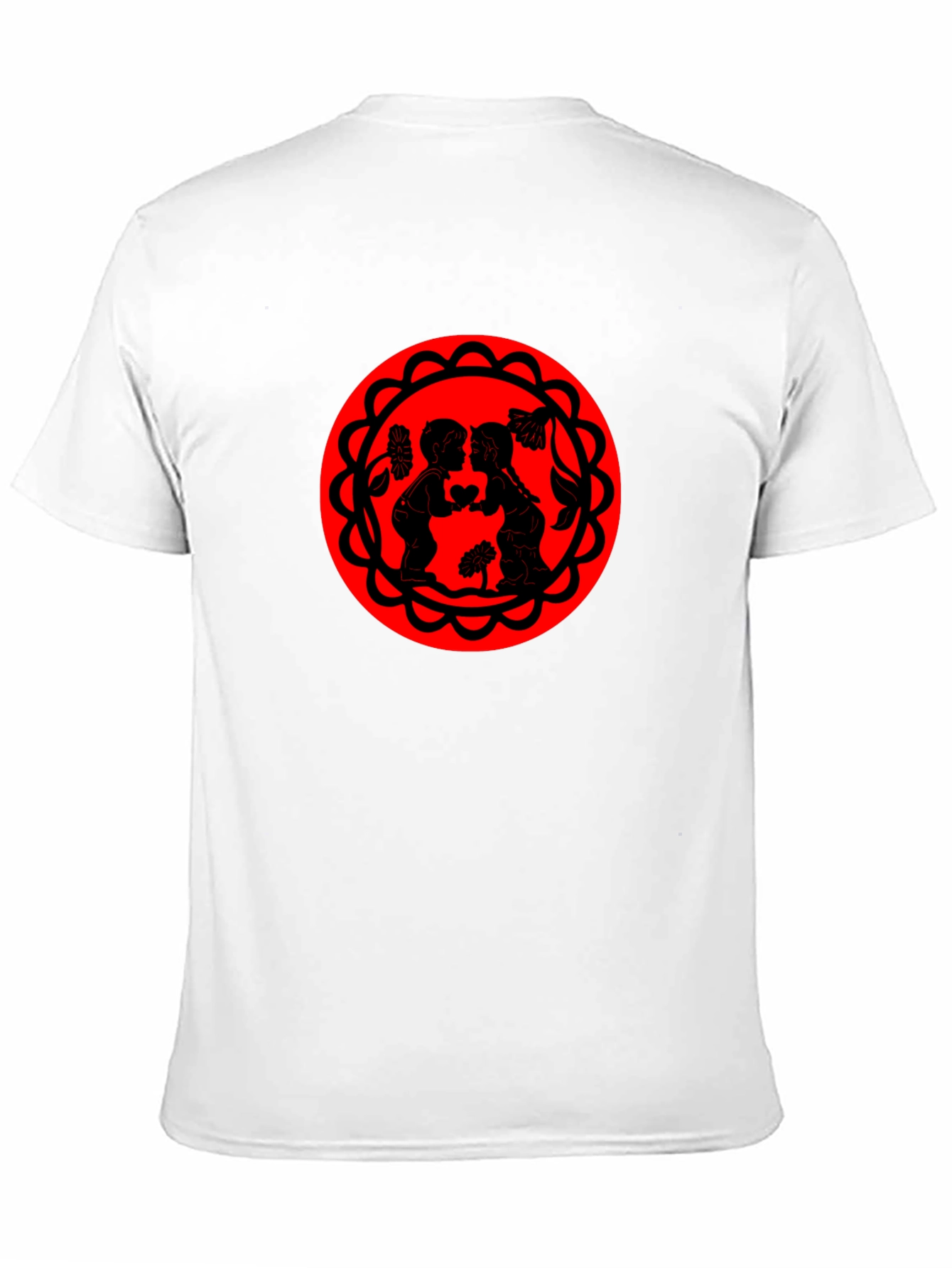 Kissing Silhouette Graphic Tee