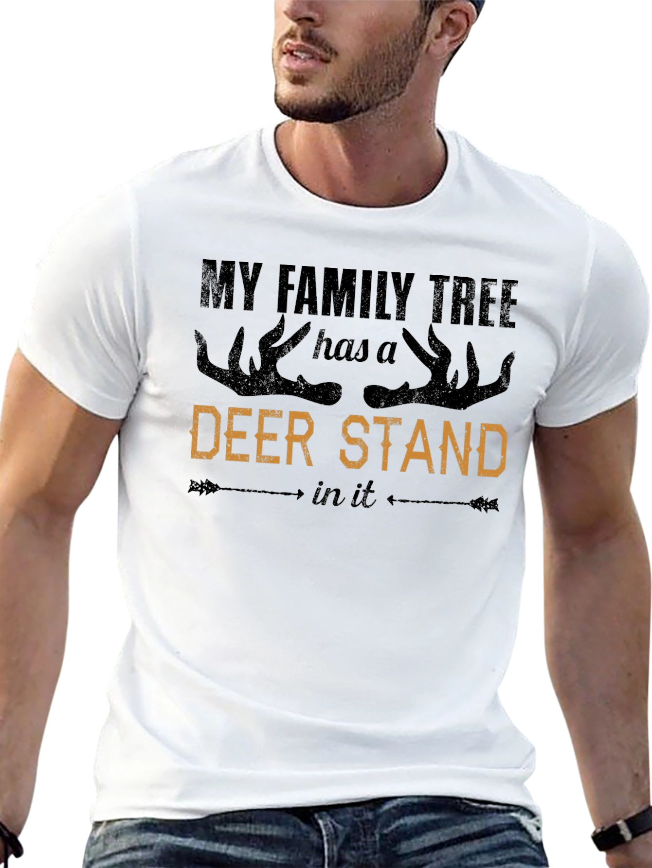 Deer Stand Family Tree T-Shirt