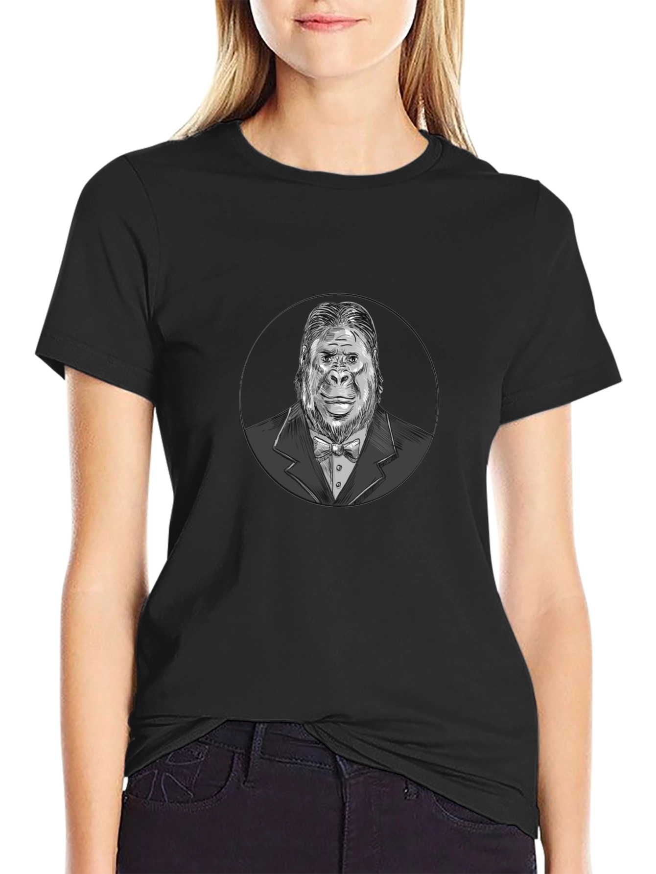 Gorilla Gentleman Graphic Tee