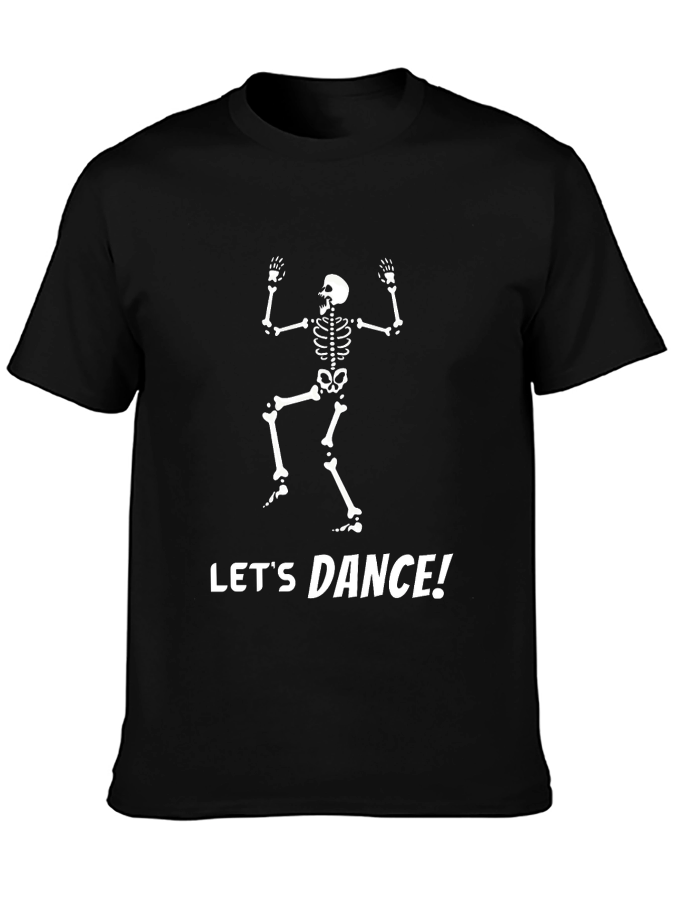 Skeleton Dance T-Shirt - Black Graphic Tee