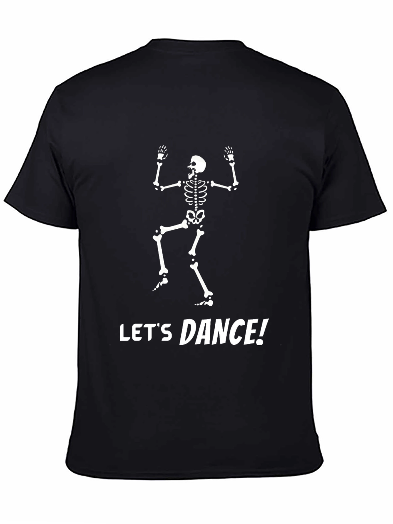 Skeleton Dance T-Shirt - Black Graphic Tee
