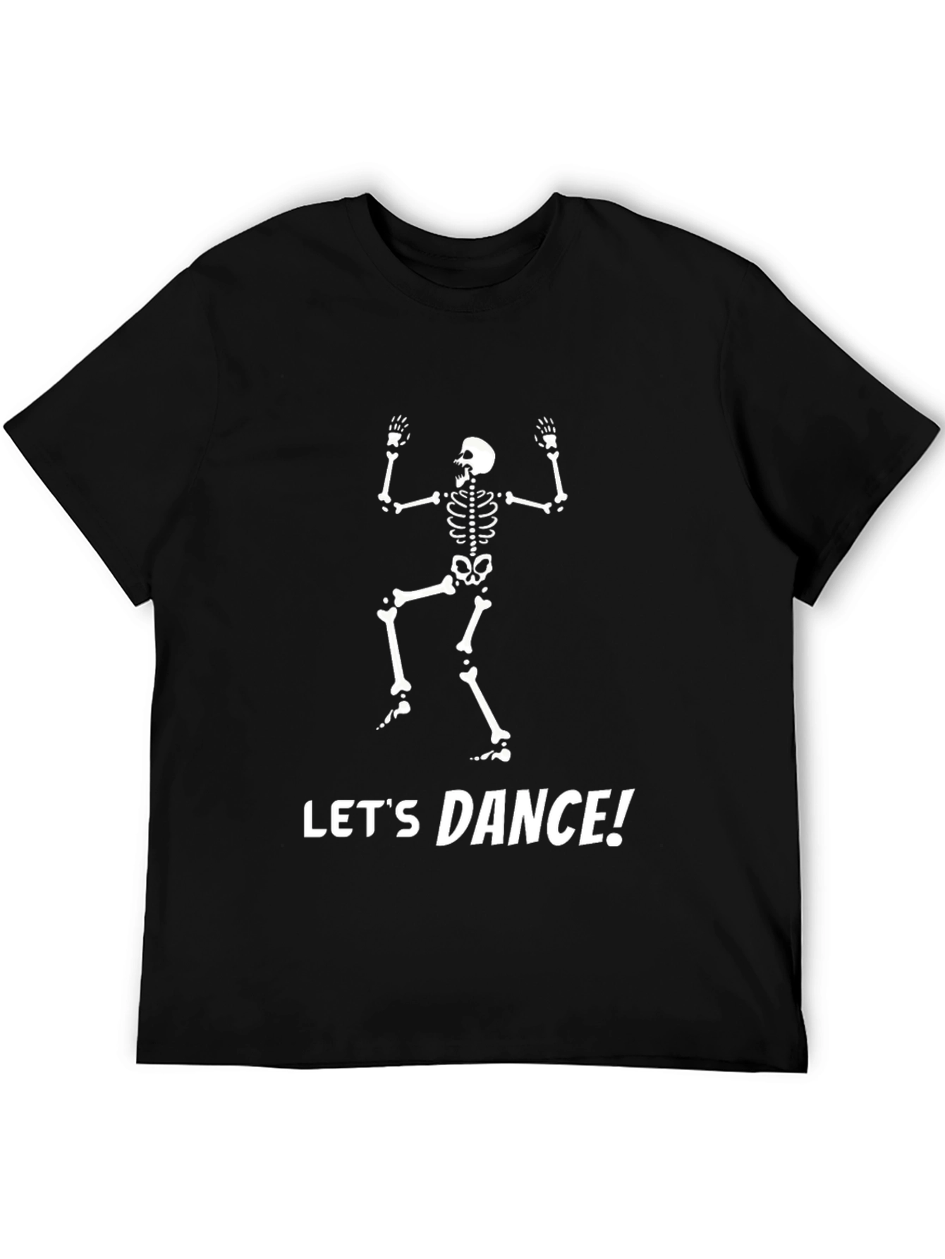 Skeleton Dance T-Shirt - Black Graphic Tee