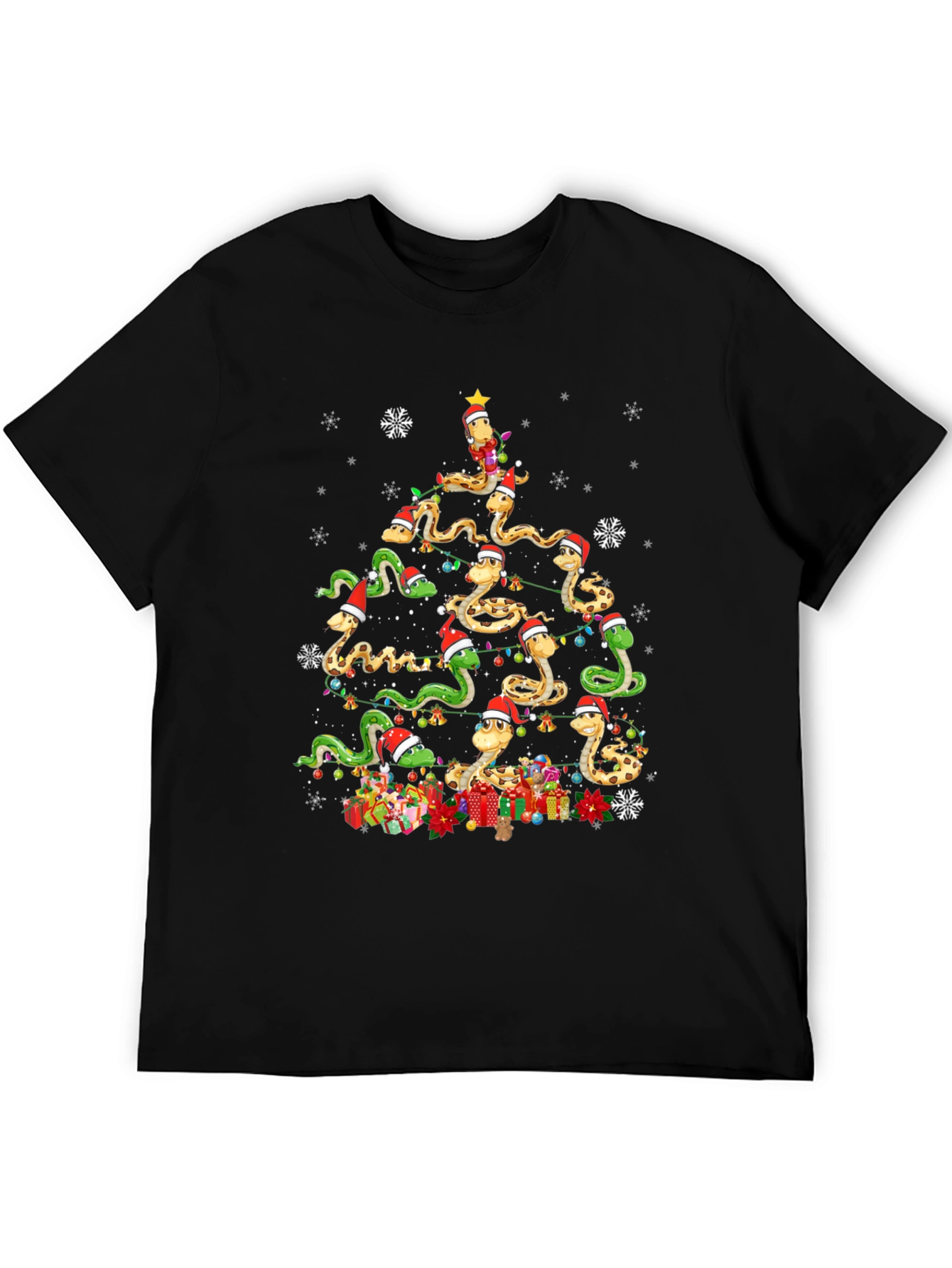 Snakes Christmas Tree T-Shirt