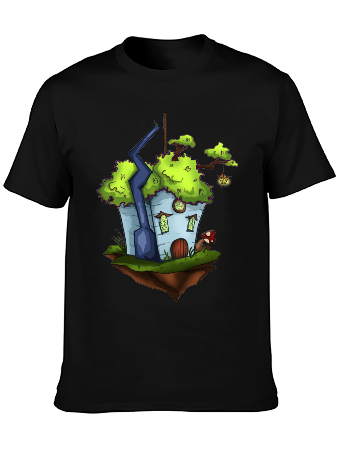 Whimsical Floating House T-Shirt