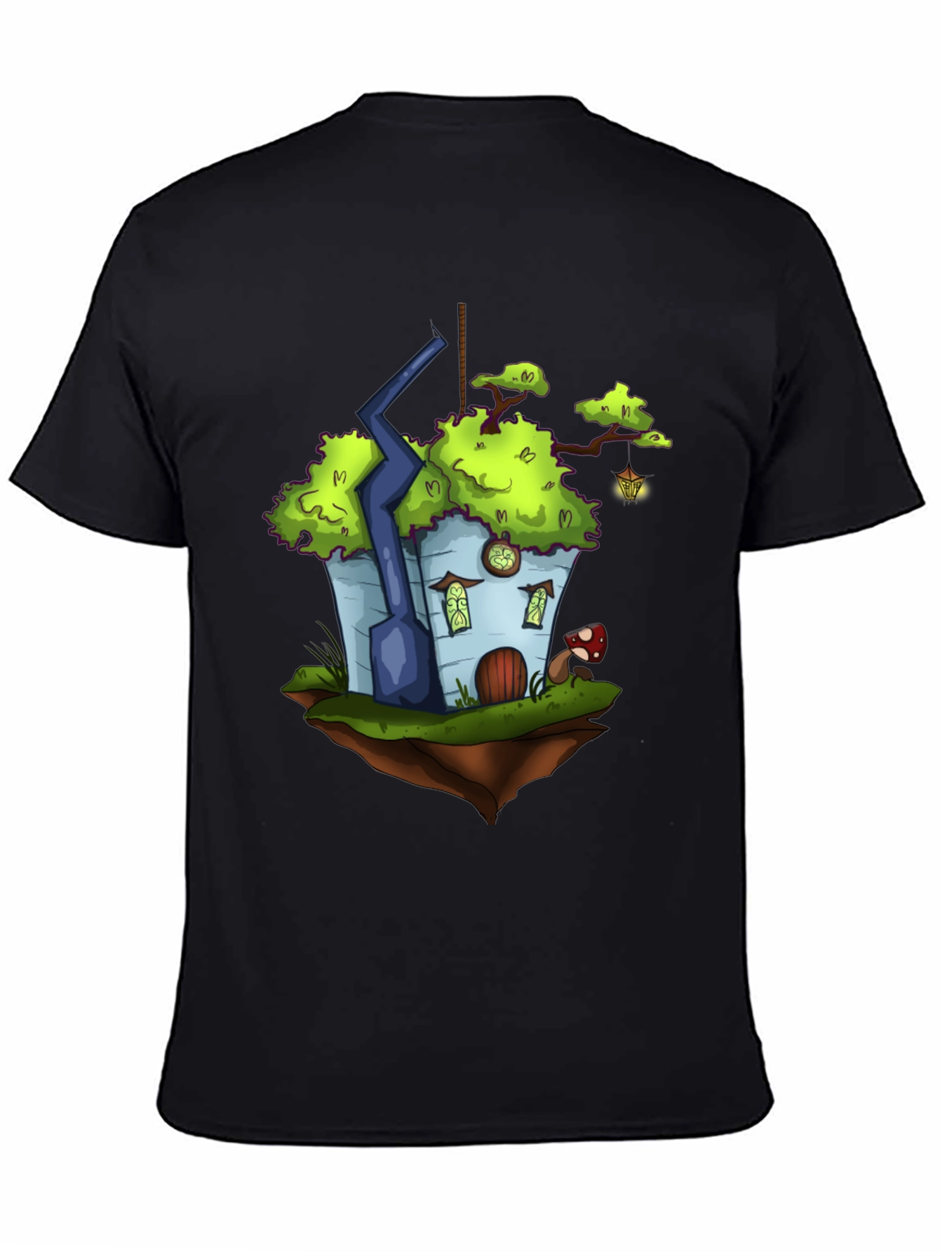 Whimsical Floating House T-Shirt