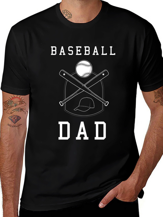 Baseball Dad T-Shirt - Sports Father Gift