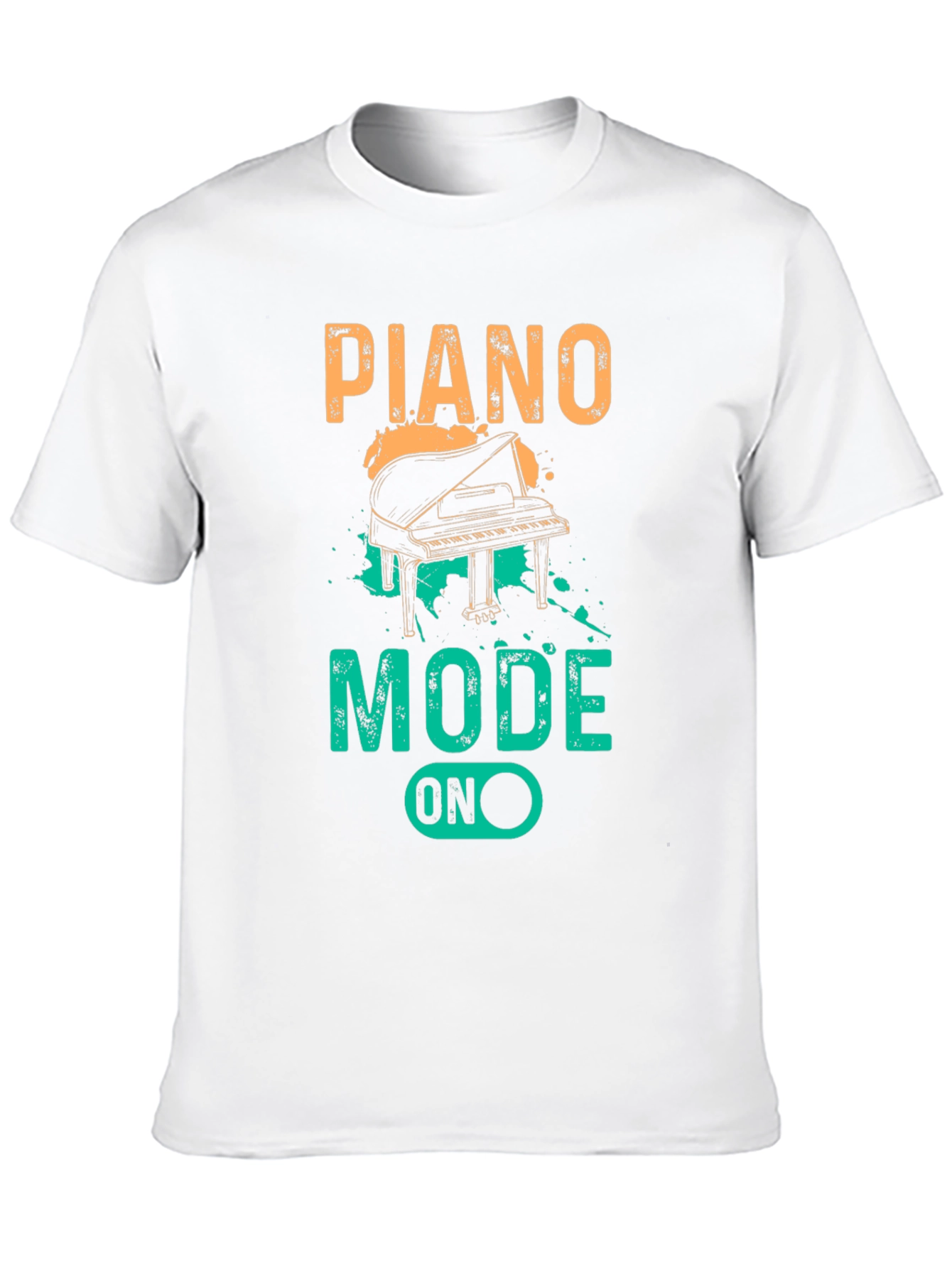 Piano Mode On Graphic T-Shirt