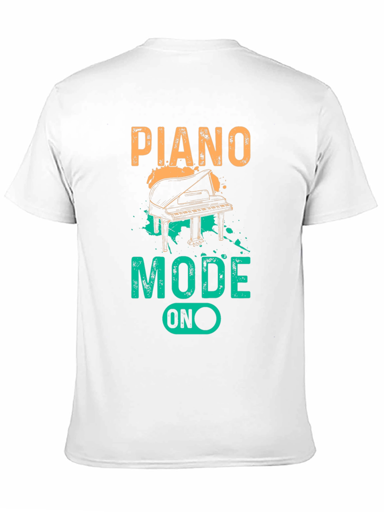 Piano Mode On Graphic T-Shirt