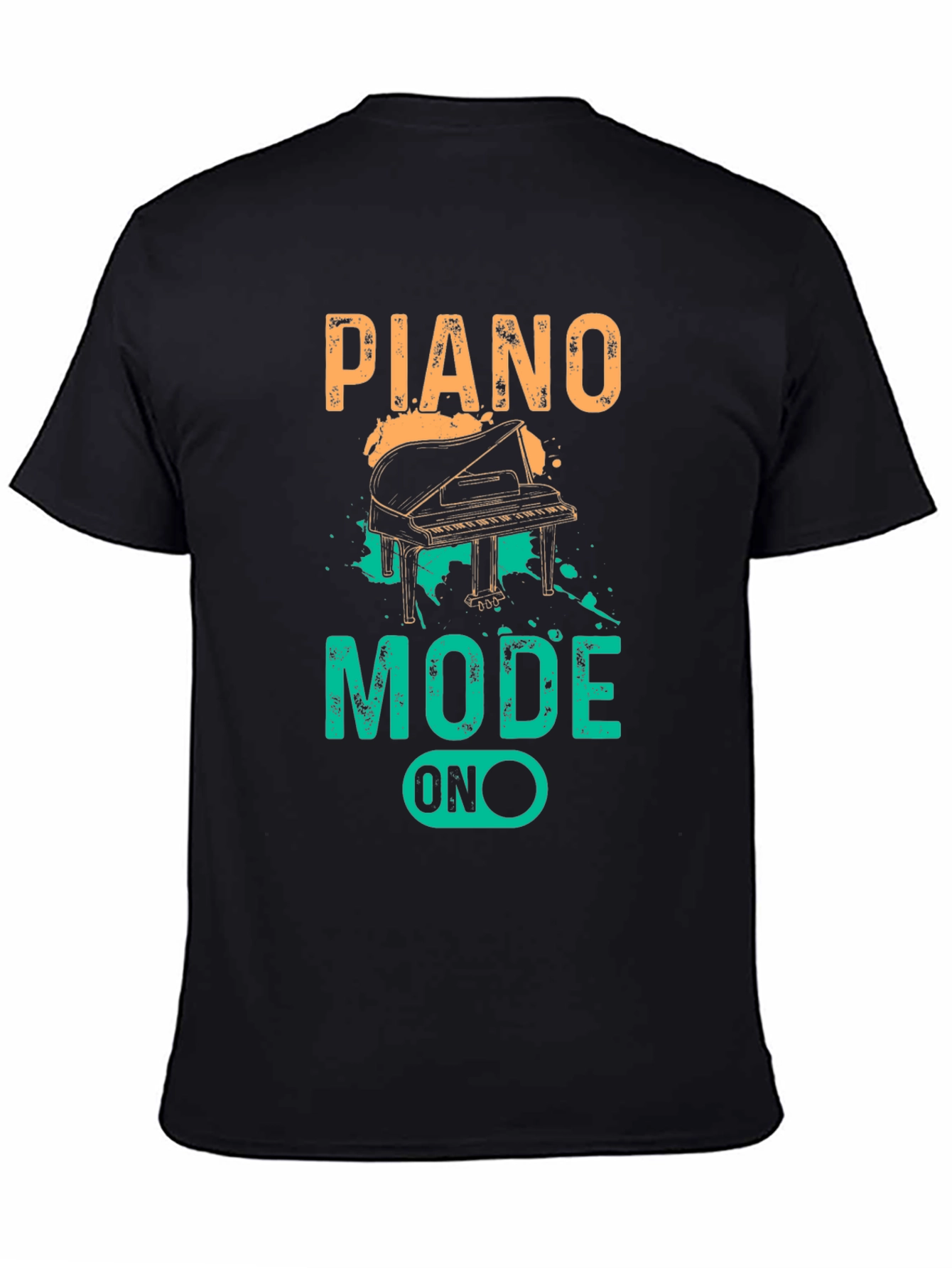 Piano Mode On Graphic T-Shirt