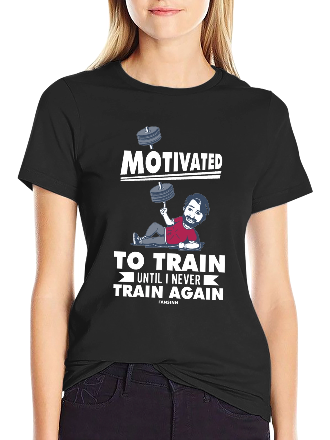 Motivated To Train Graphic T-Shirt