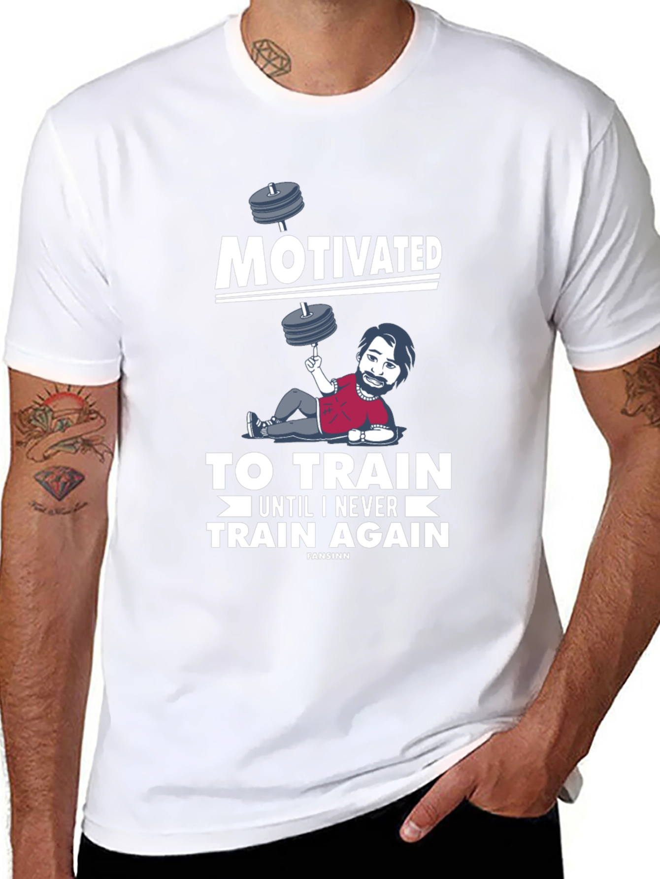 Motivated To Train Graphic T-Shirt