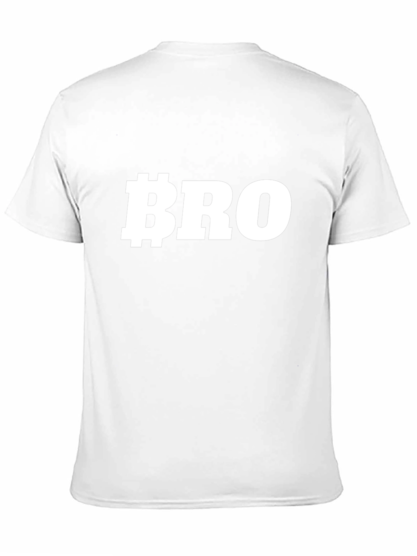 Crypto Bro T-Shirt - Bitcoin Inspired Design
