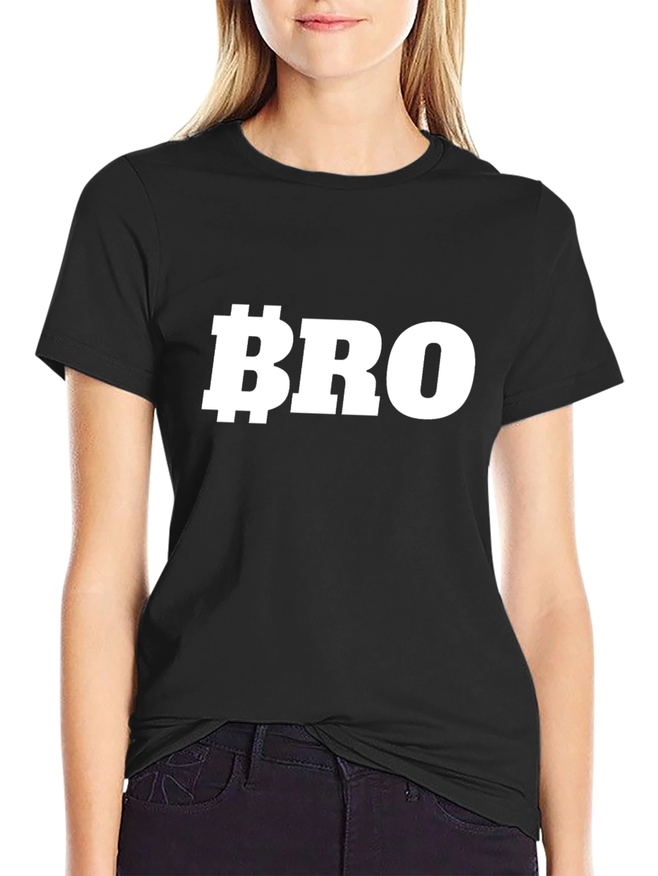 Crypto Bro T-Shirt - Bitcoin Inspired Design