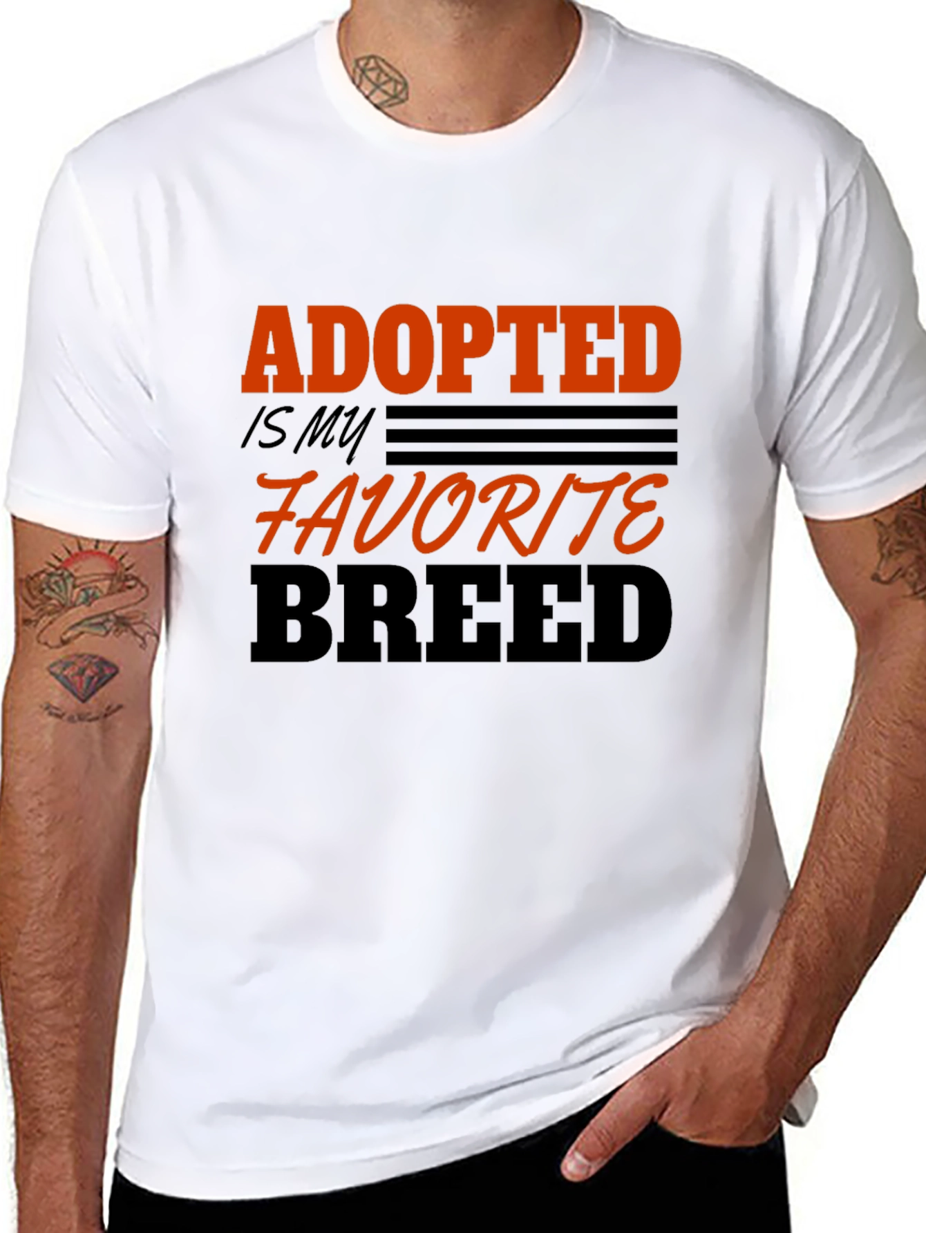 Adopted is My Favorite Breed T-Shirt