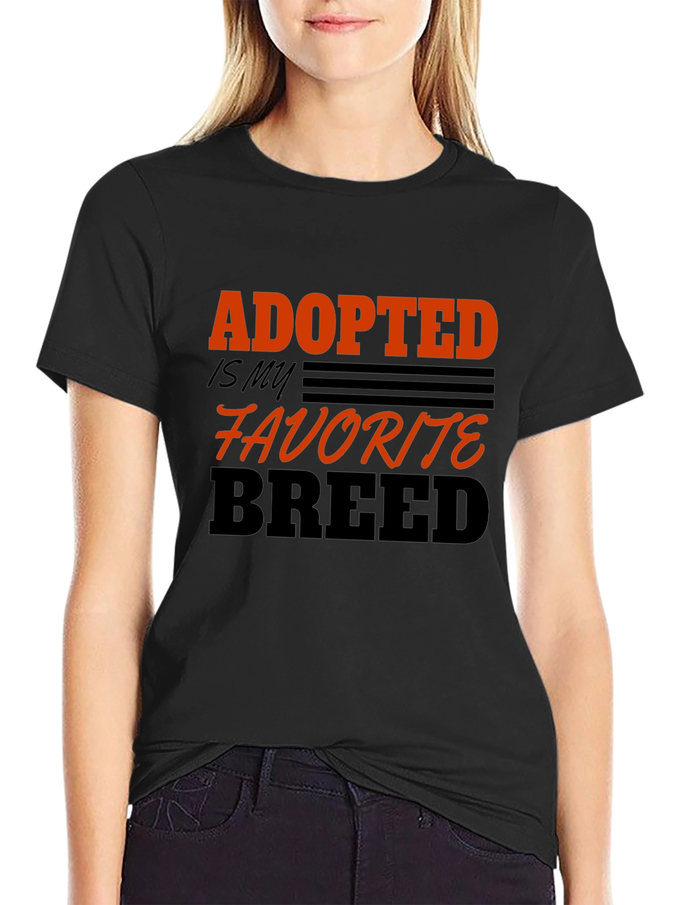 Adopted is My Favorite Breed T-Shirt