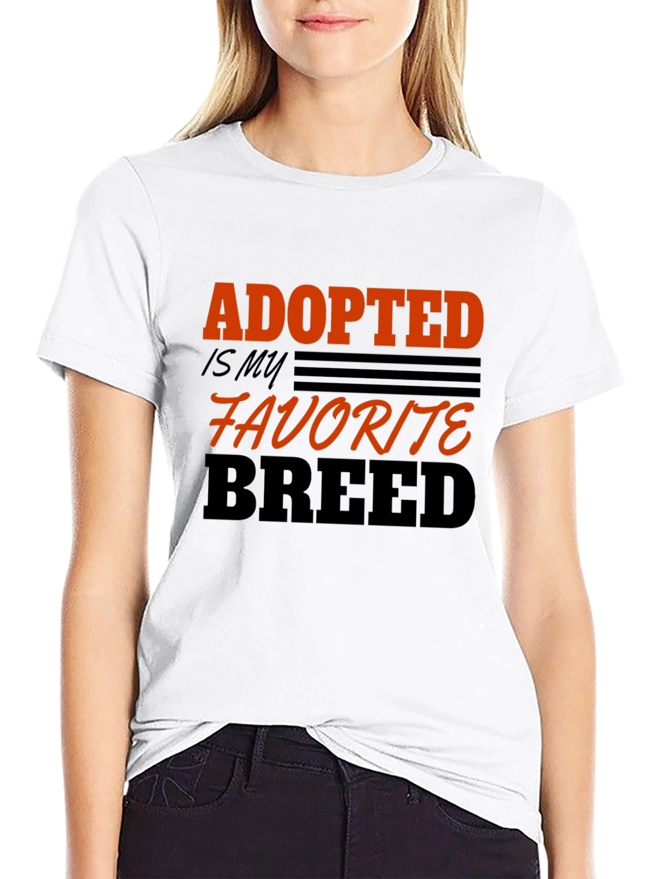 Adopted is My Favorite Breed T-Shirt