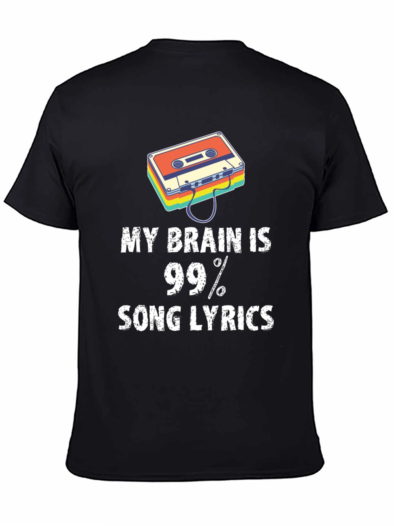 My Brain is 99% Song Lyrics T-Shirt