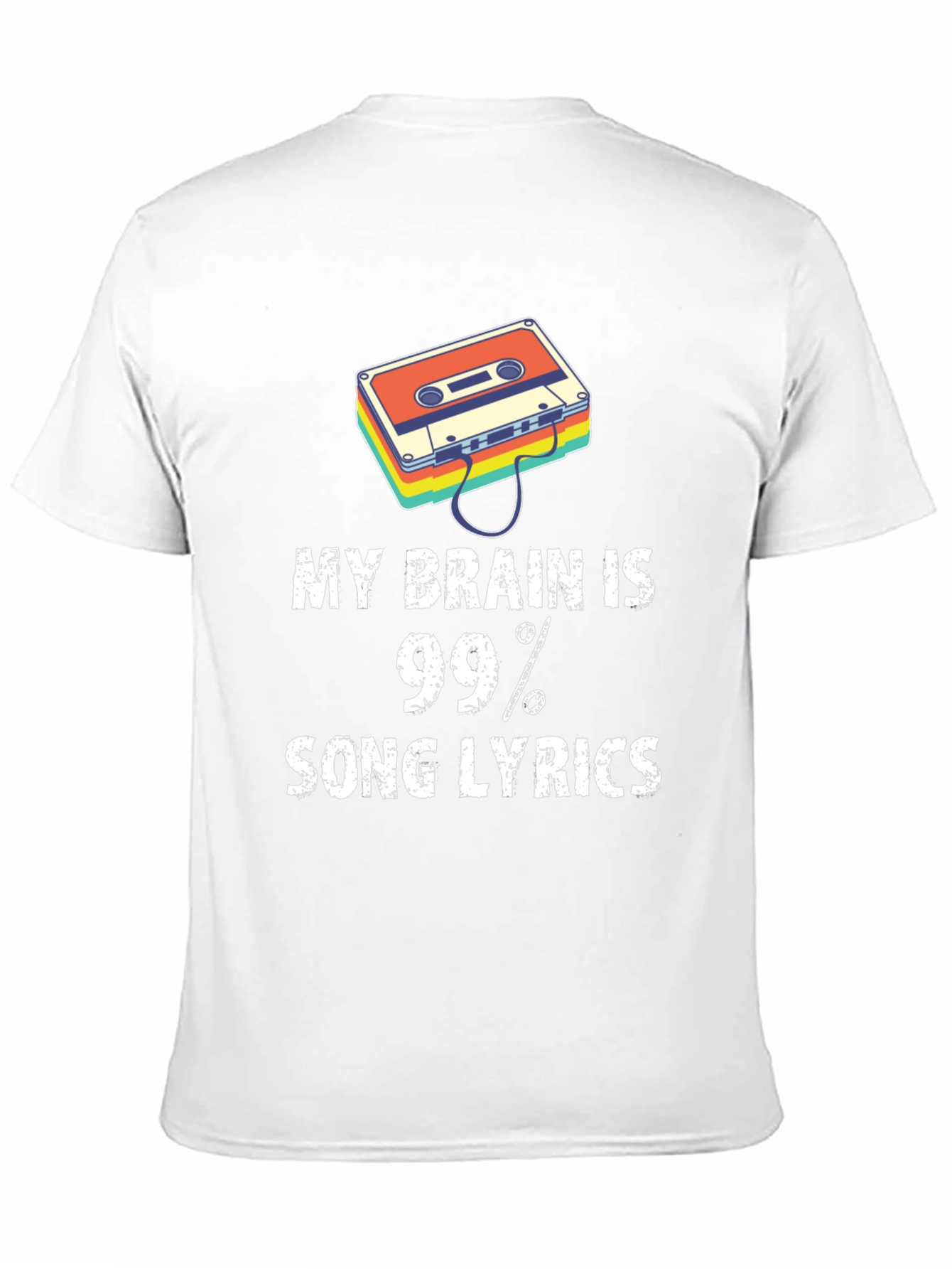 My Brain is 99% Song Lyrics T-Shirt