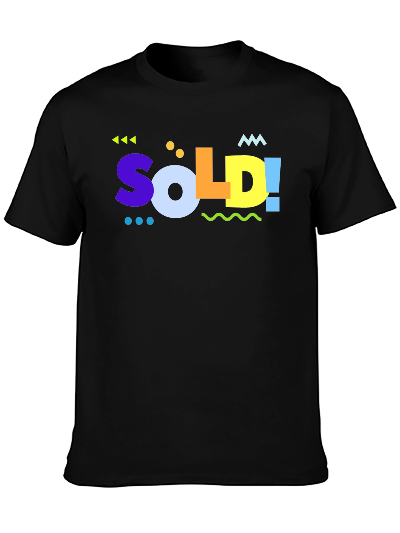 SOLD! Graphic Tee - Funky Design