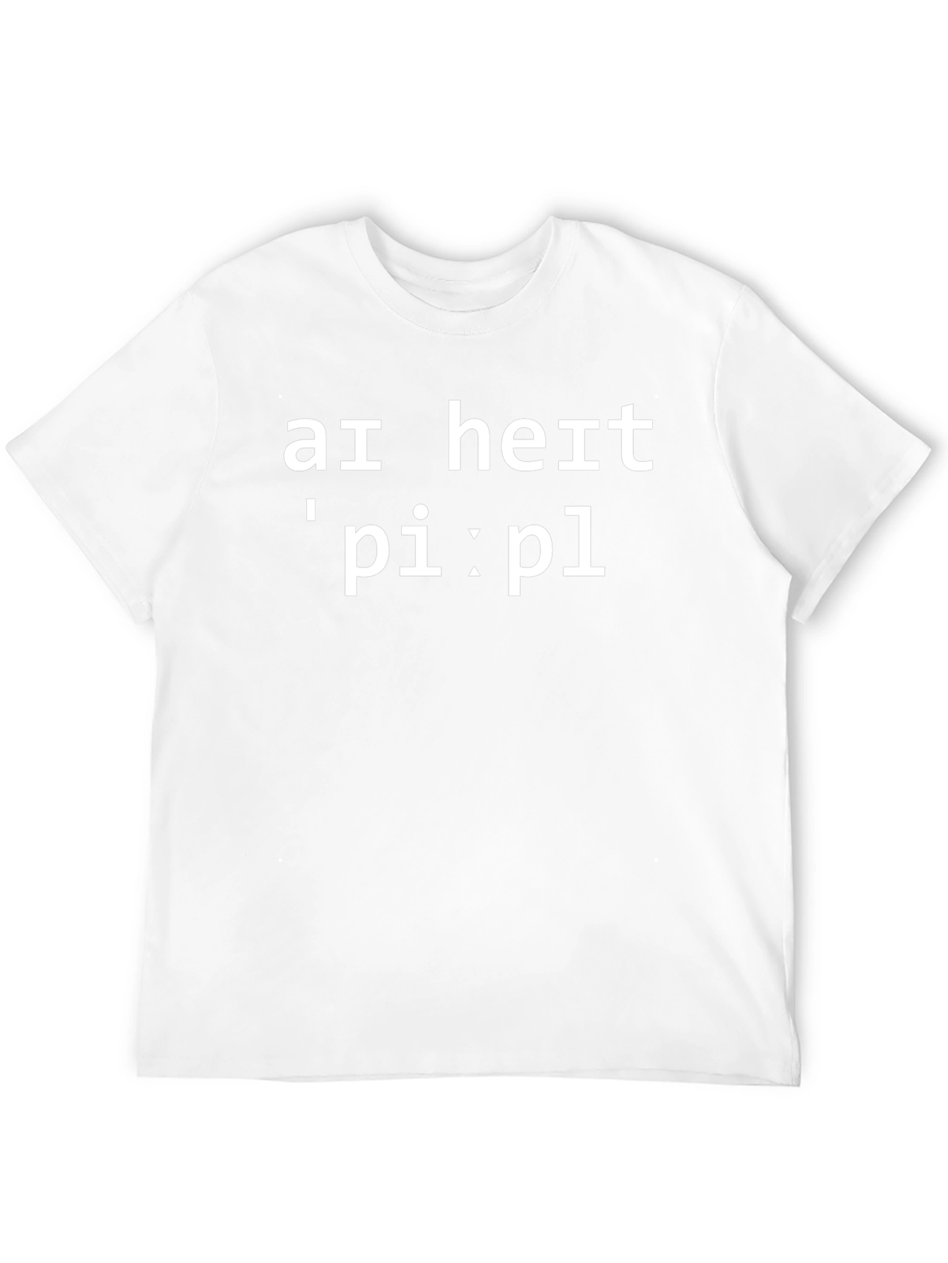 Ar Heit pi:pl Black T-Shirt