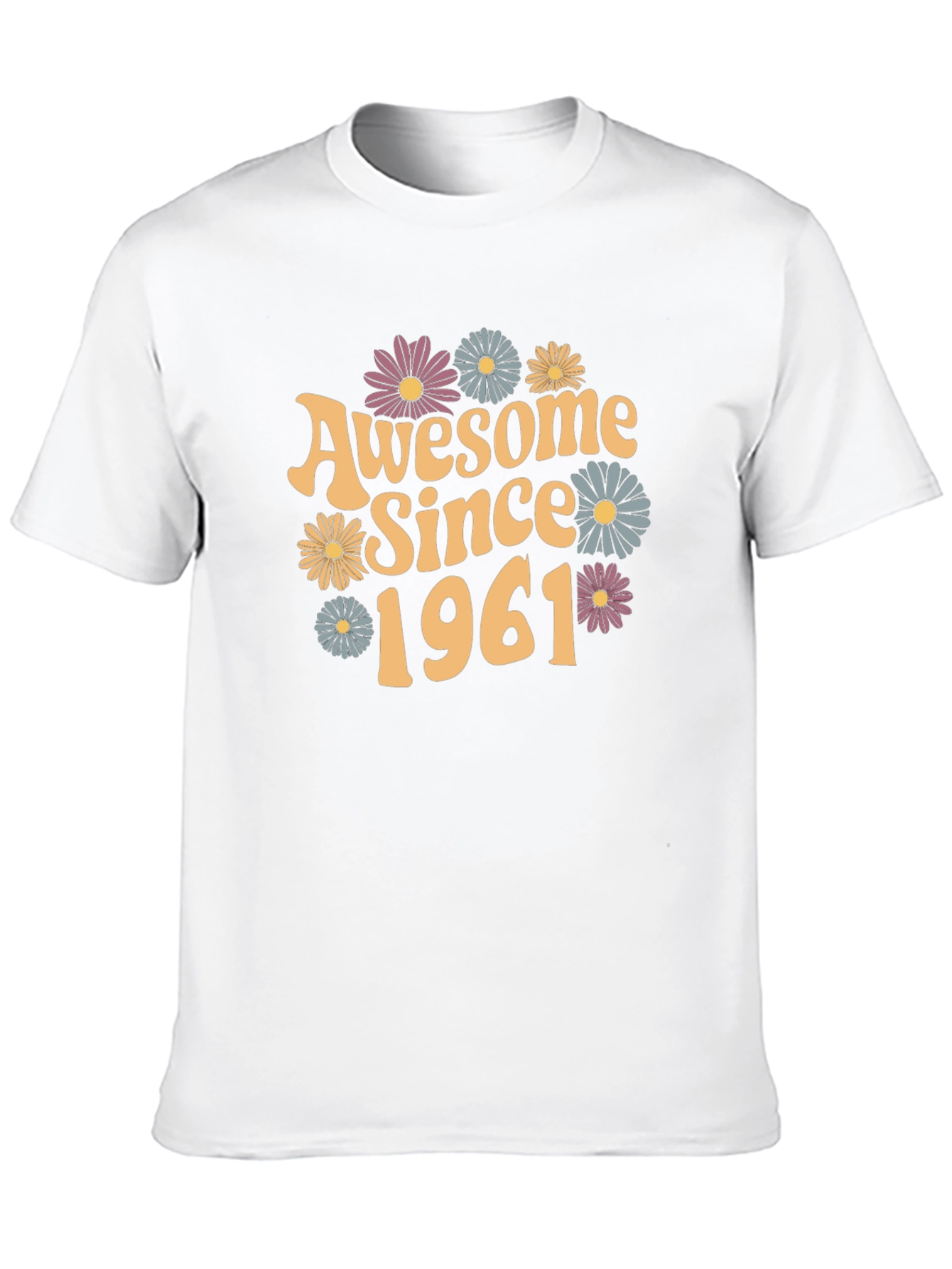 Awesome Since 1961 Black Graphic Tee