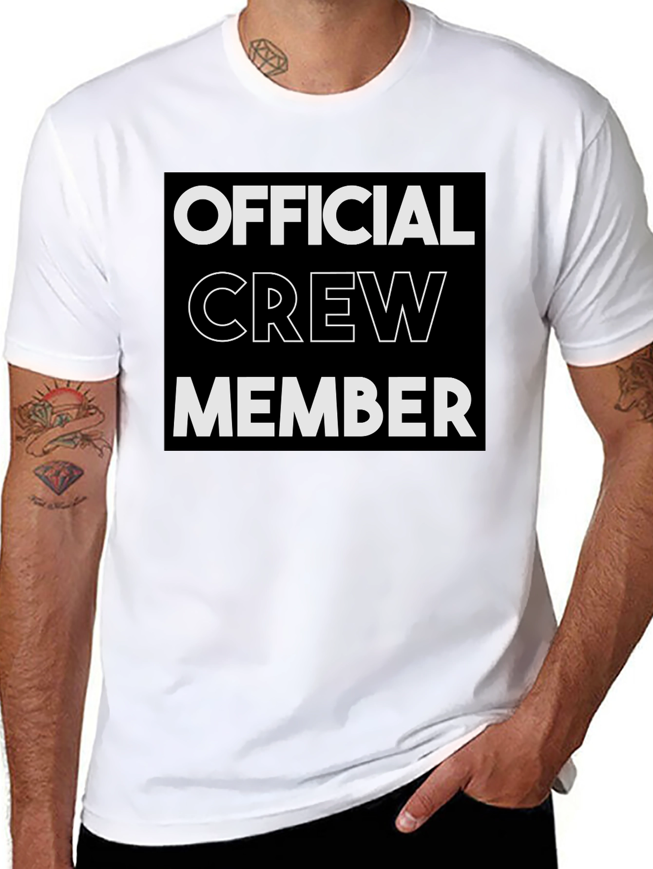 Official Crew Member Graphic T-Shirt