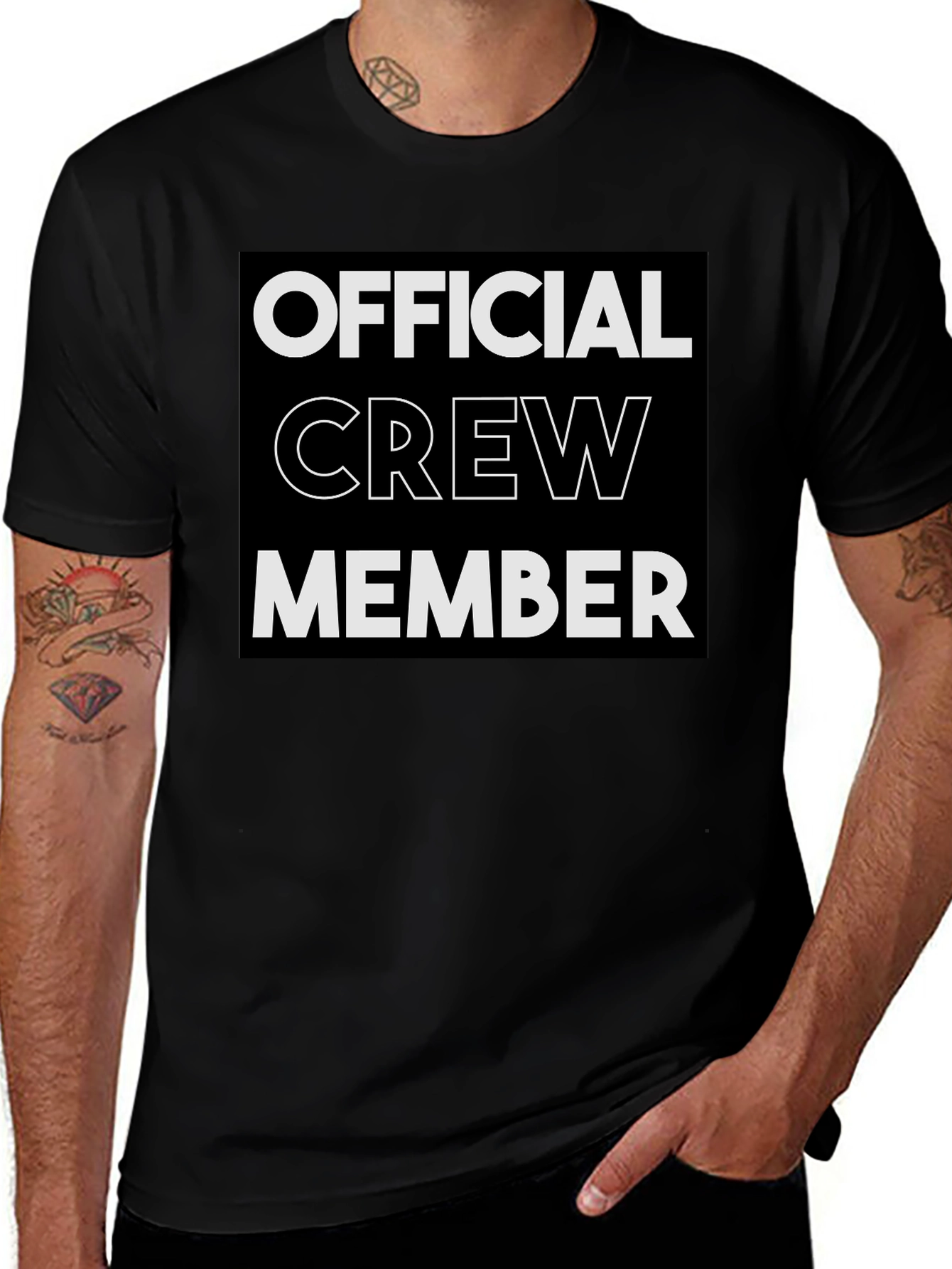 Official Crew Member Graphic T-Shirt