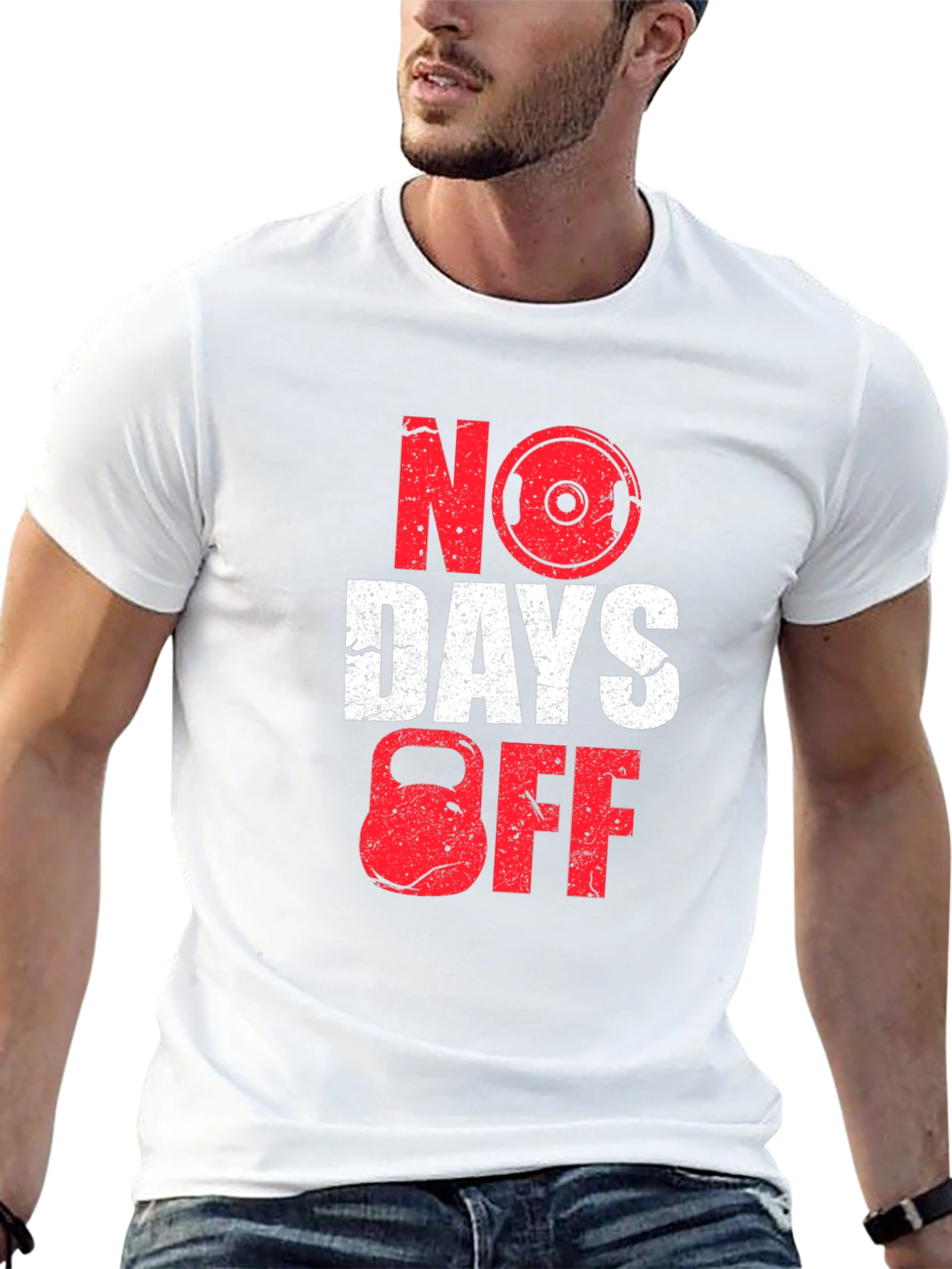 No Days Off Gym T-Shirt