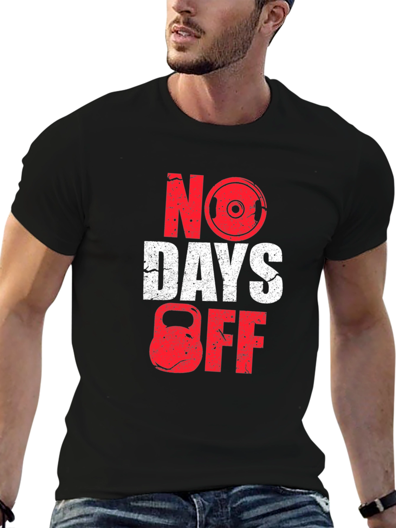 No Days Off Gym T-Shirt