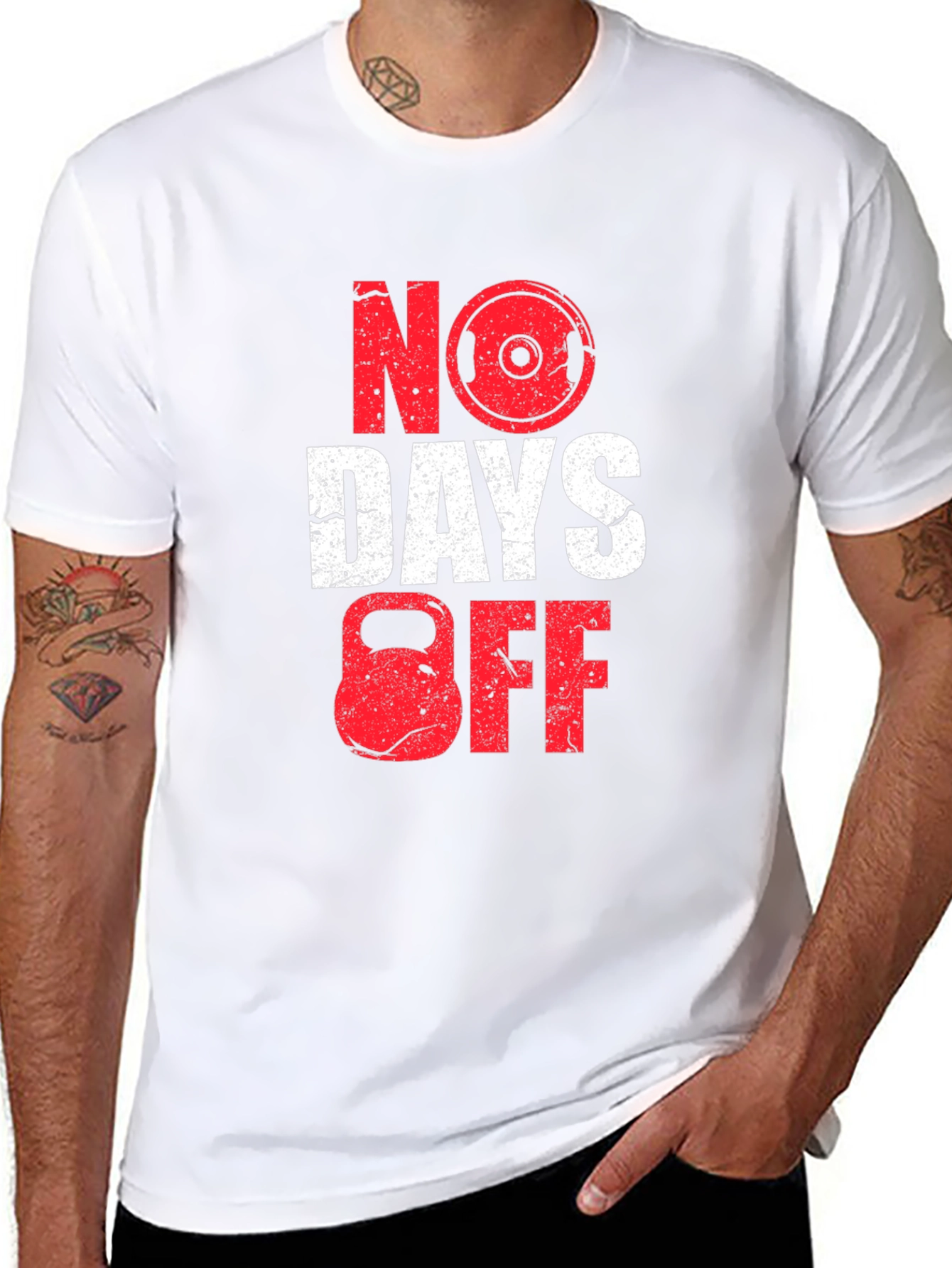 No Days Off Gym T-Shirt