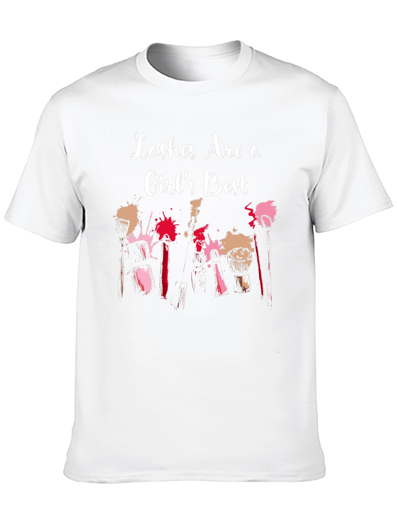 Lashes Are a Girls Best Friend Graphic Tee