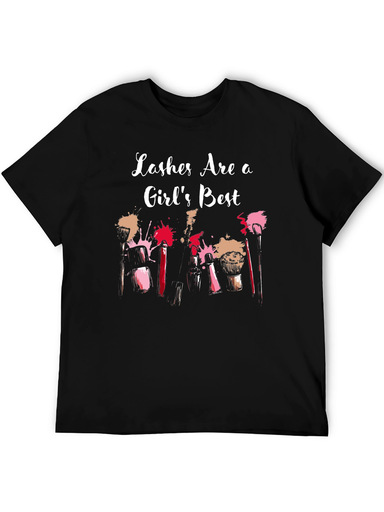 Lashes Are a Girls Best Friend Graphic Tee