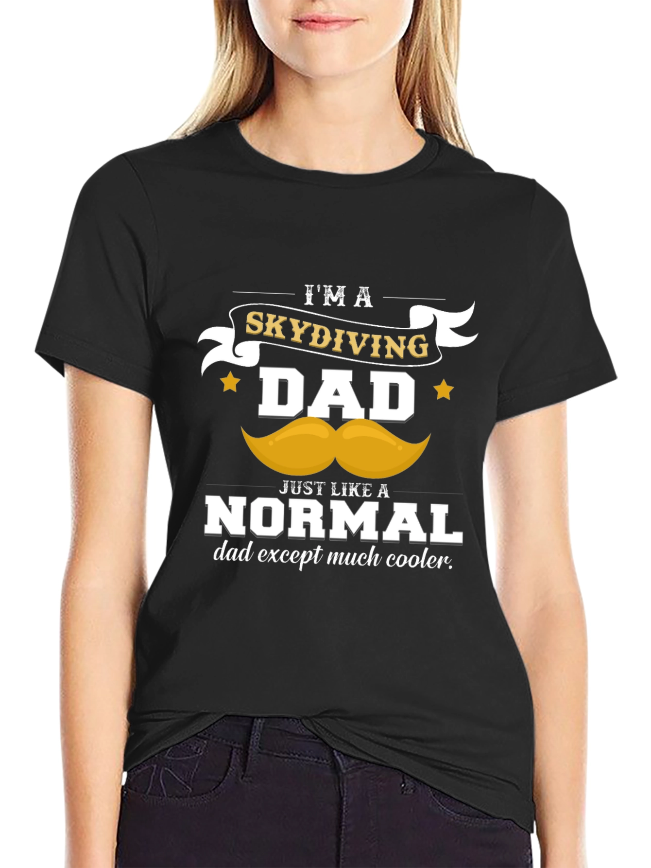Skydiving Dad T-Shirt - Cool Dad Tee