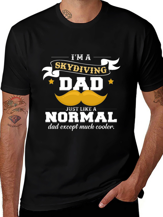 Skydiving Dad T-Shirt - Cool Dad Tee