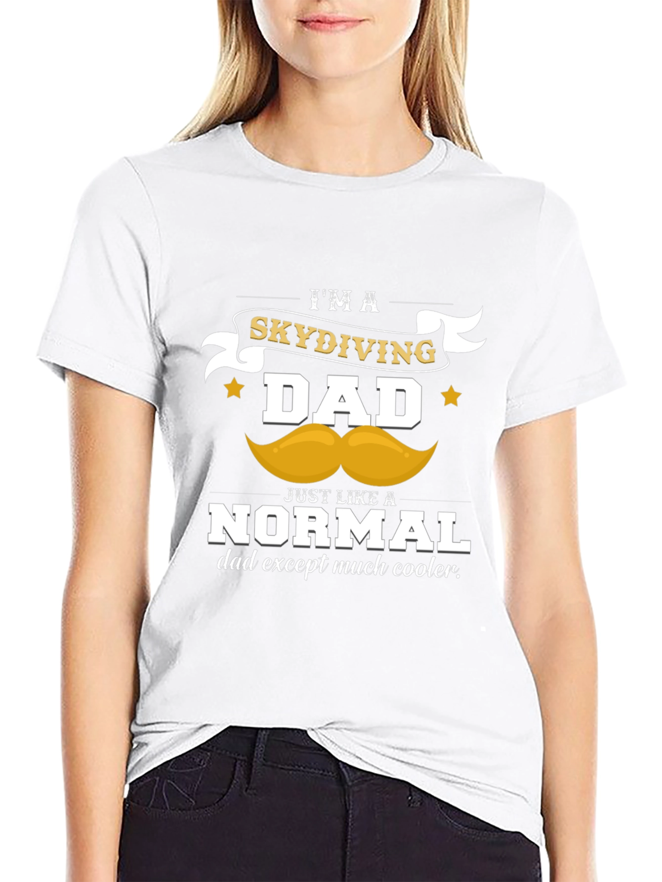Skydiving Dad T-Shirt - Cool Dad Tee