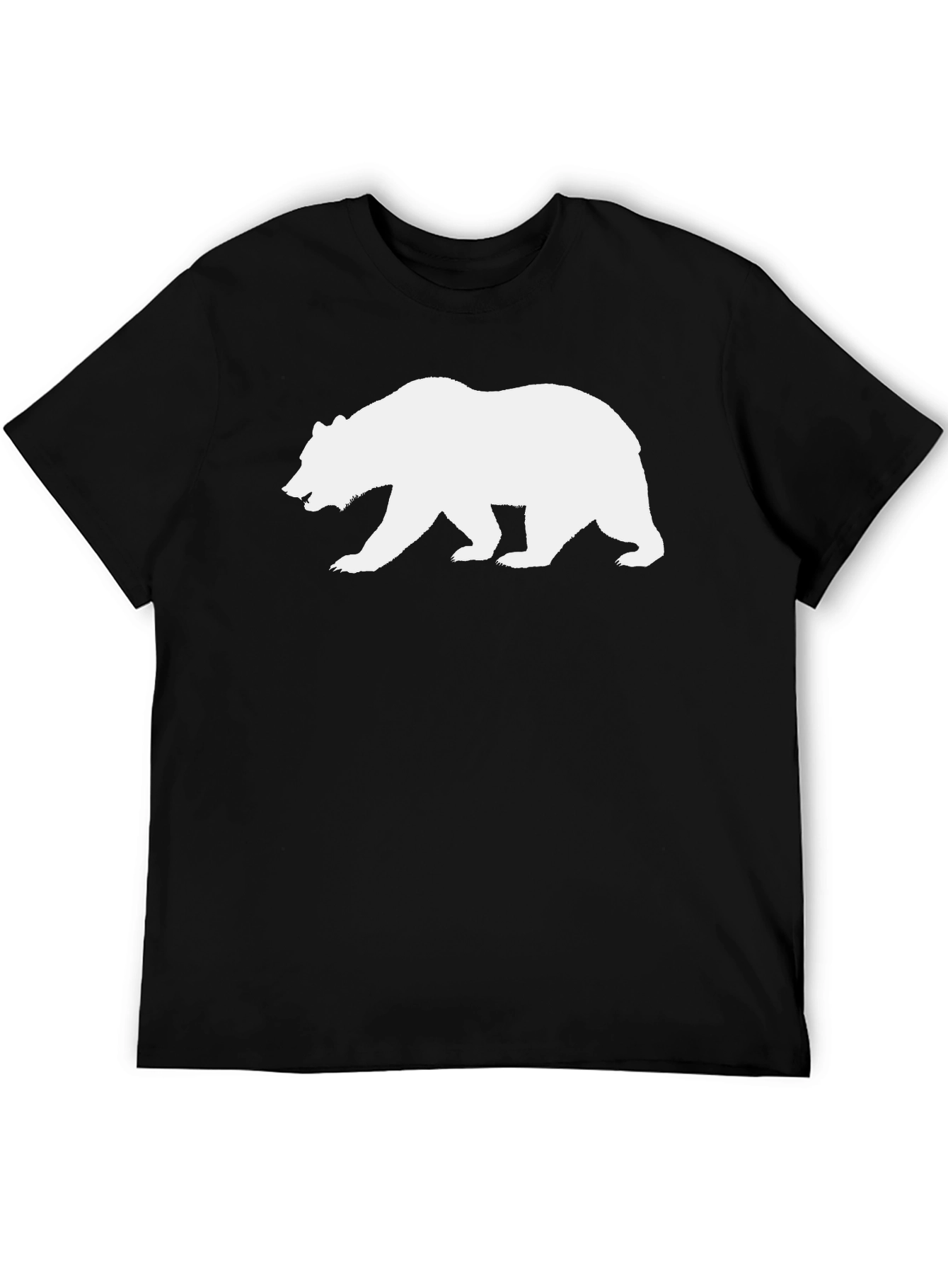 California Bear Graphic Tee - Mens Black T-Shirt