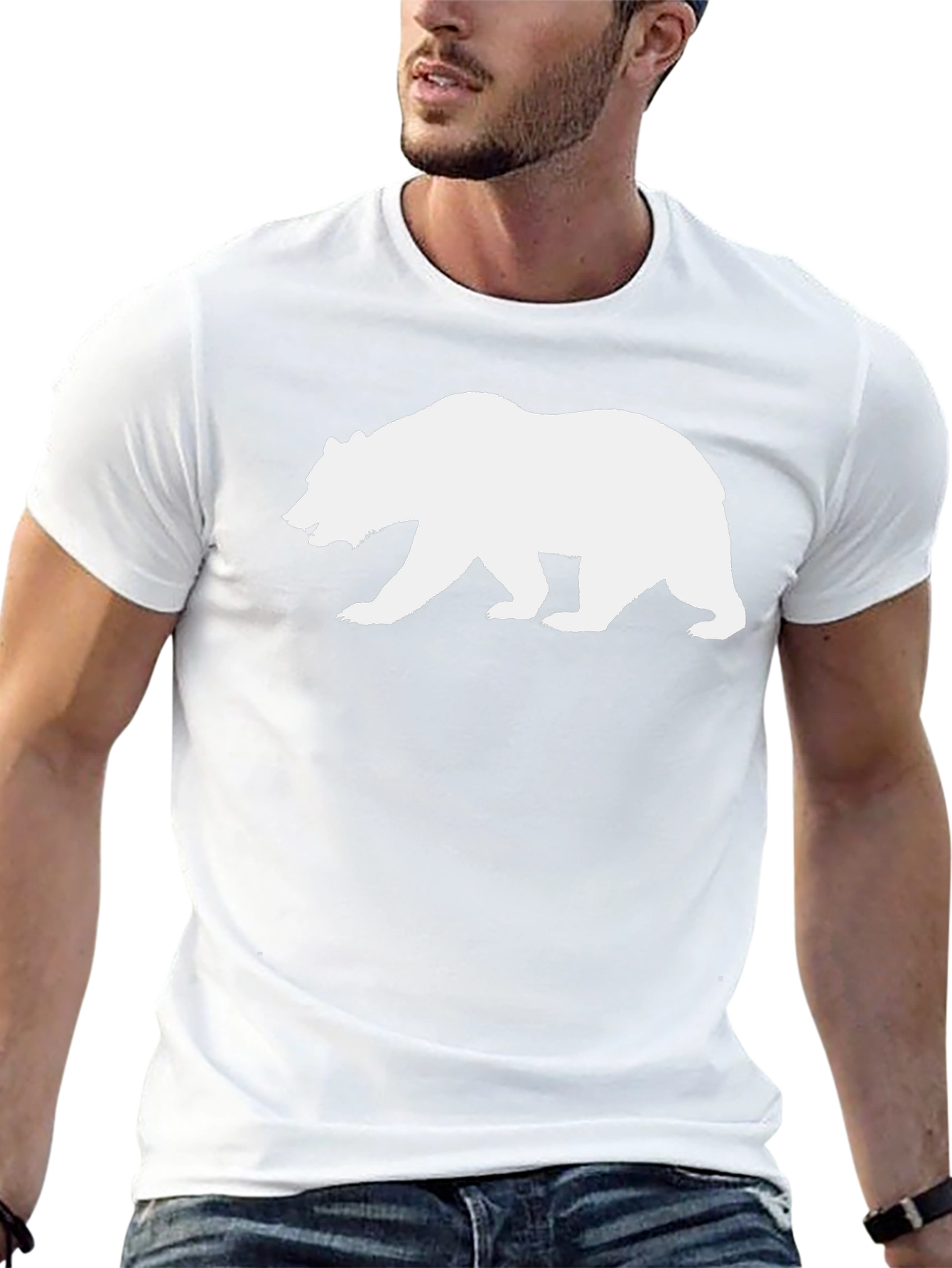 California Bear Graphic Tee - Mens Black T-Shirt