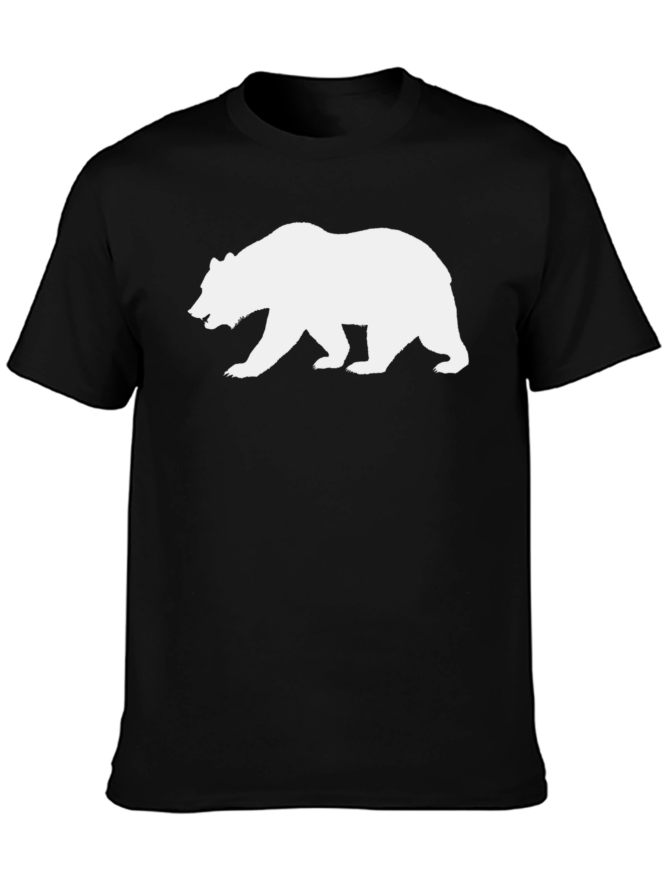 California Bear Graphic Tee - Mens Black T-Shirt
