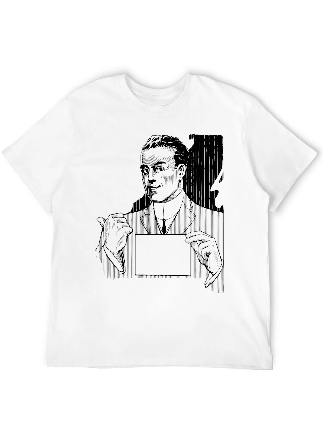 Retro Gangster Graphic Tee - Classic Style T-Shirt