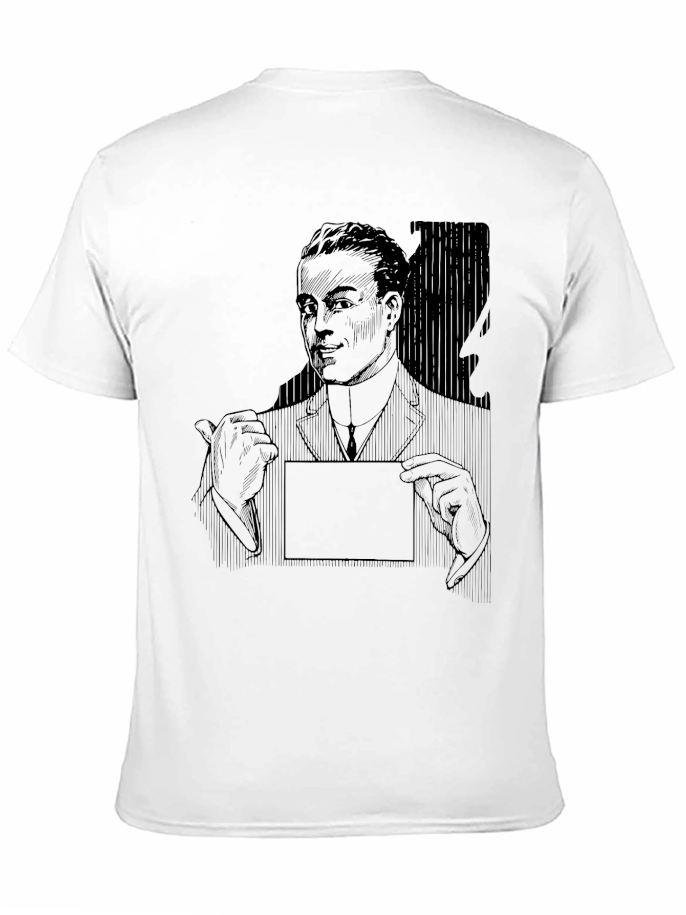 Retro Gangster Graphic Tee - Classic Style T-Shirt