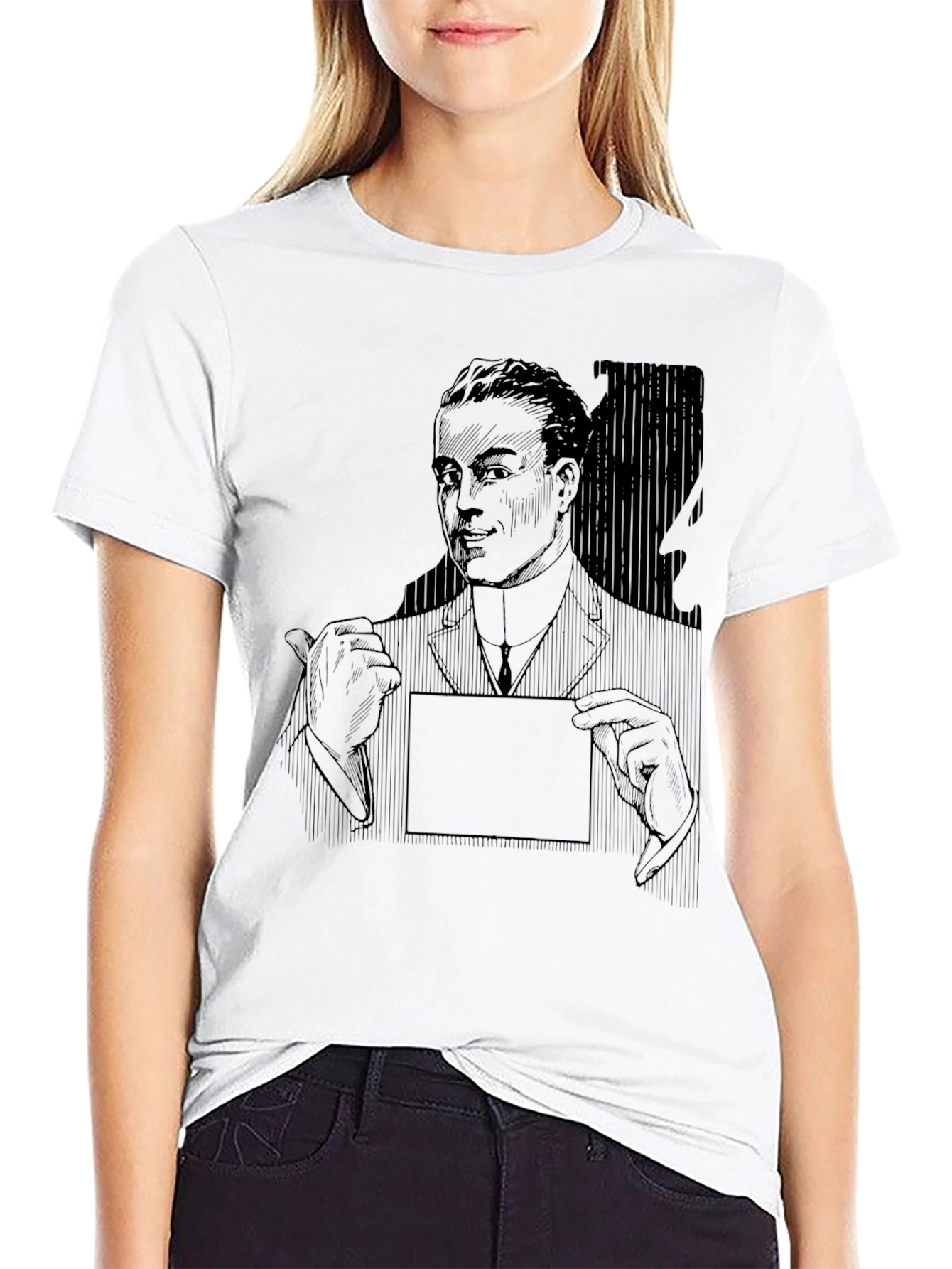 Retro Gangster Graphic Tee - Classic Style T-Shirt