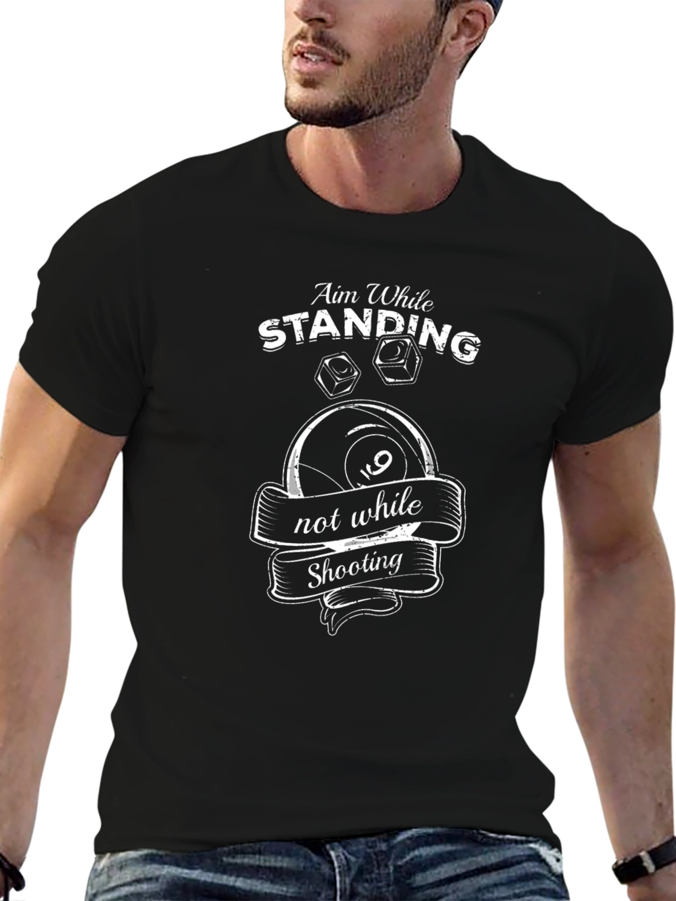 Aim While Standing Graphic Tee