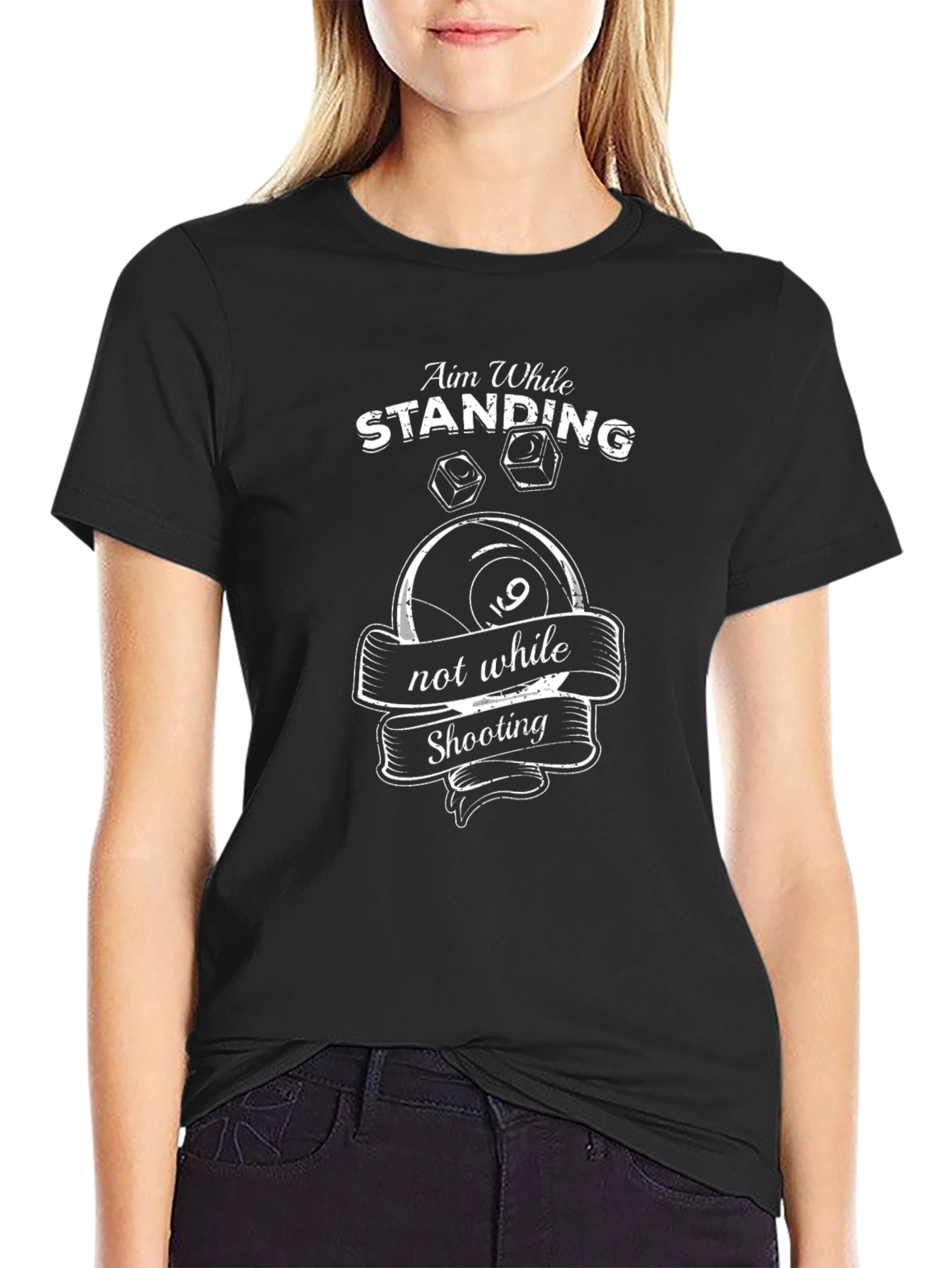 Aim While Standing Graphic Tee