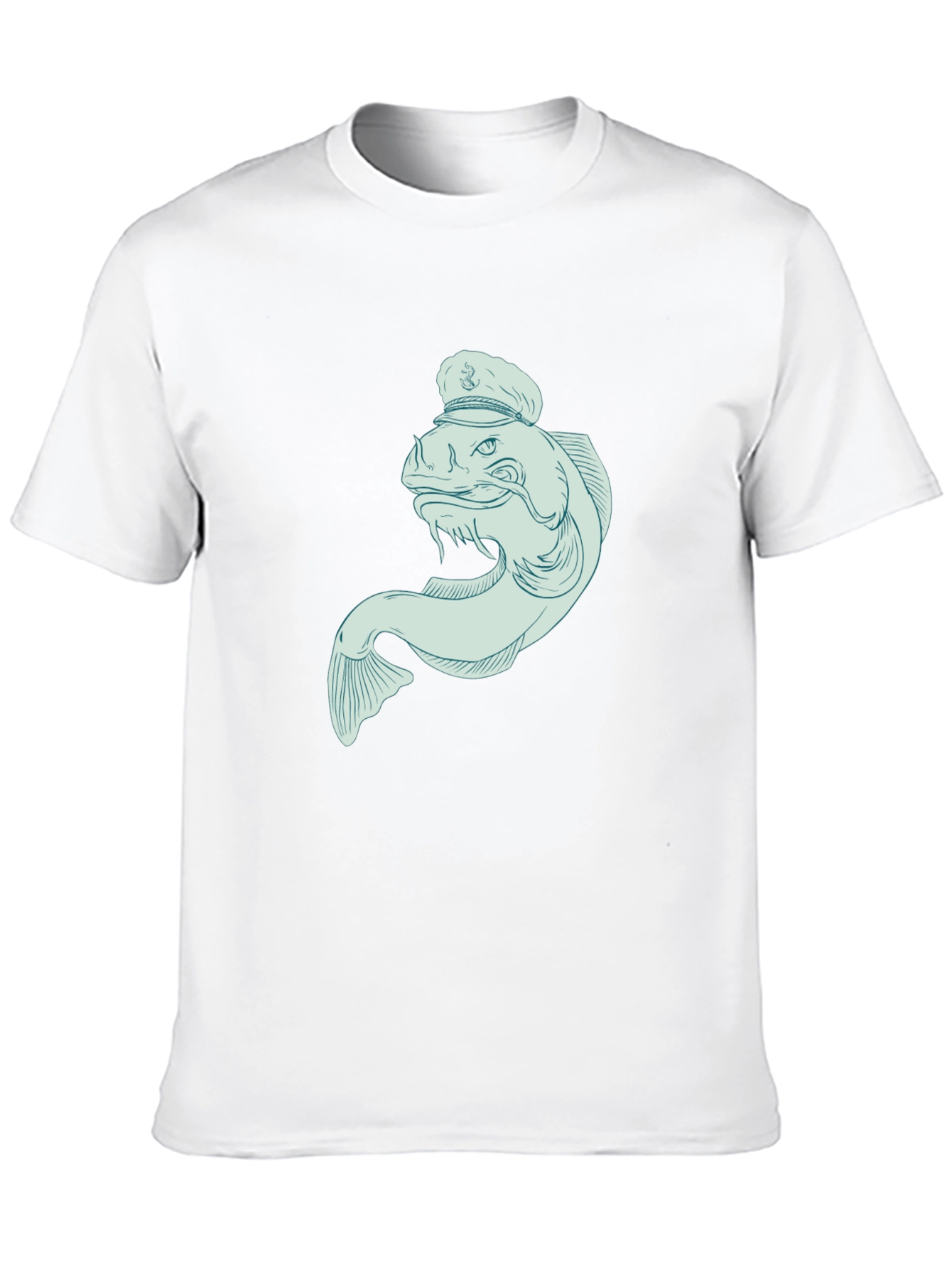 Fish Captain Graphic Tee