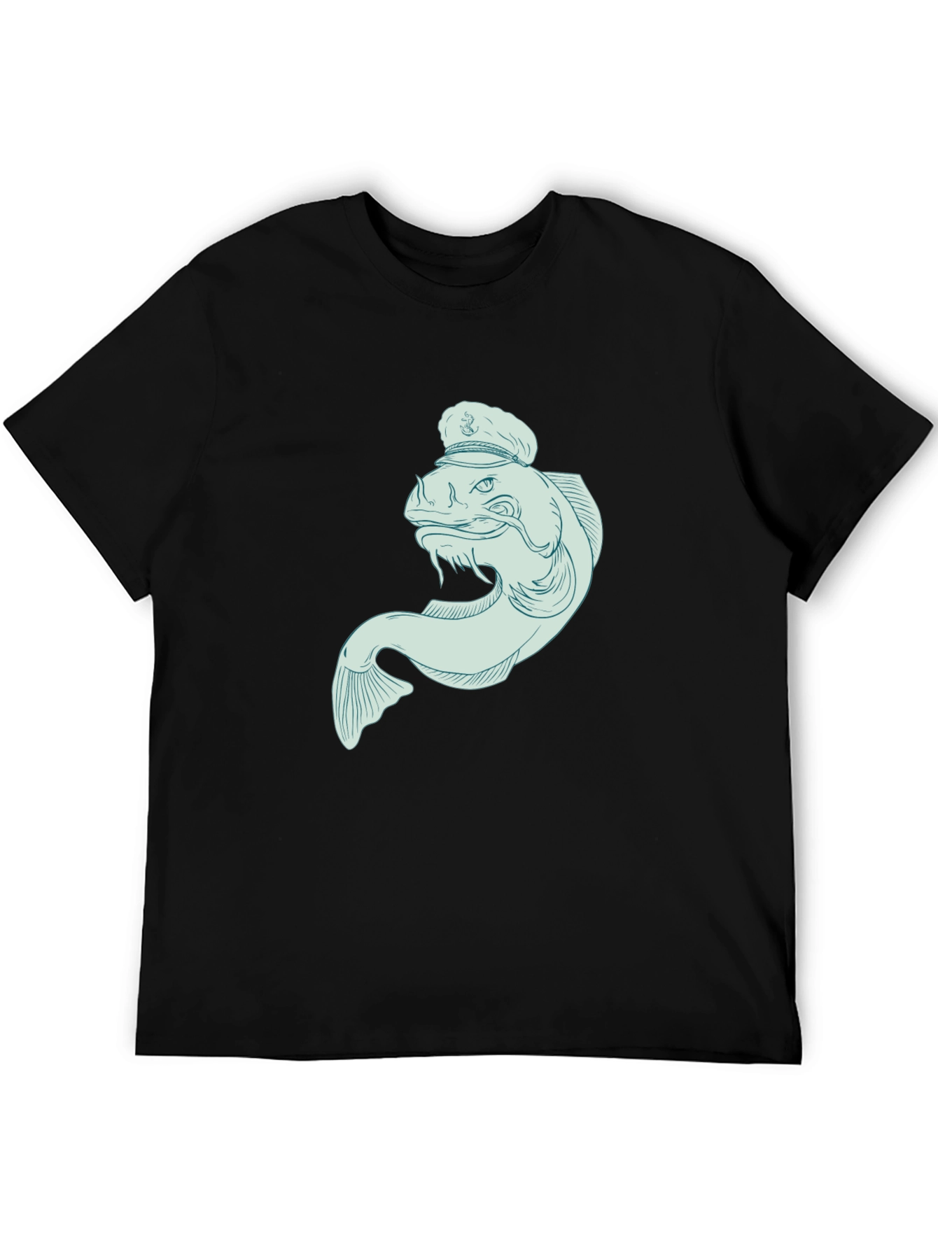 Fish Captain Graphic Tee