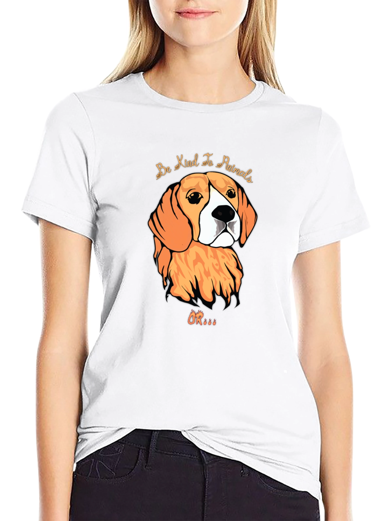 Be Kind to Animals Graphic T-Shirt