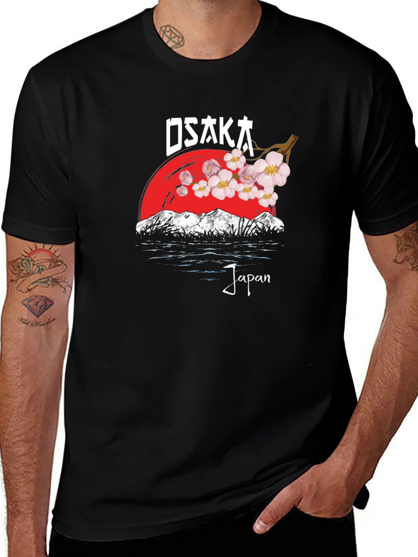 Osaka Japan T-Shirt - Stylish Graphic Tee