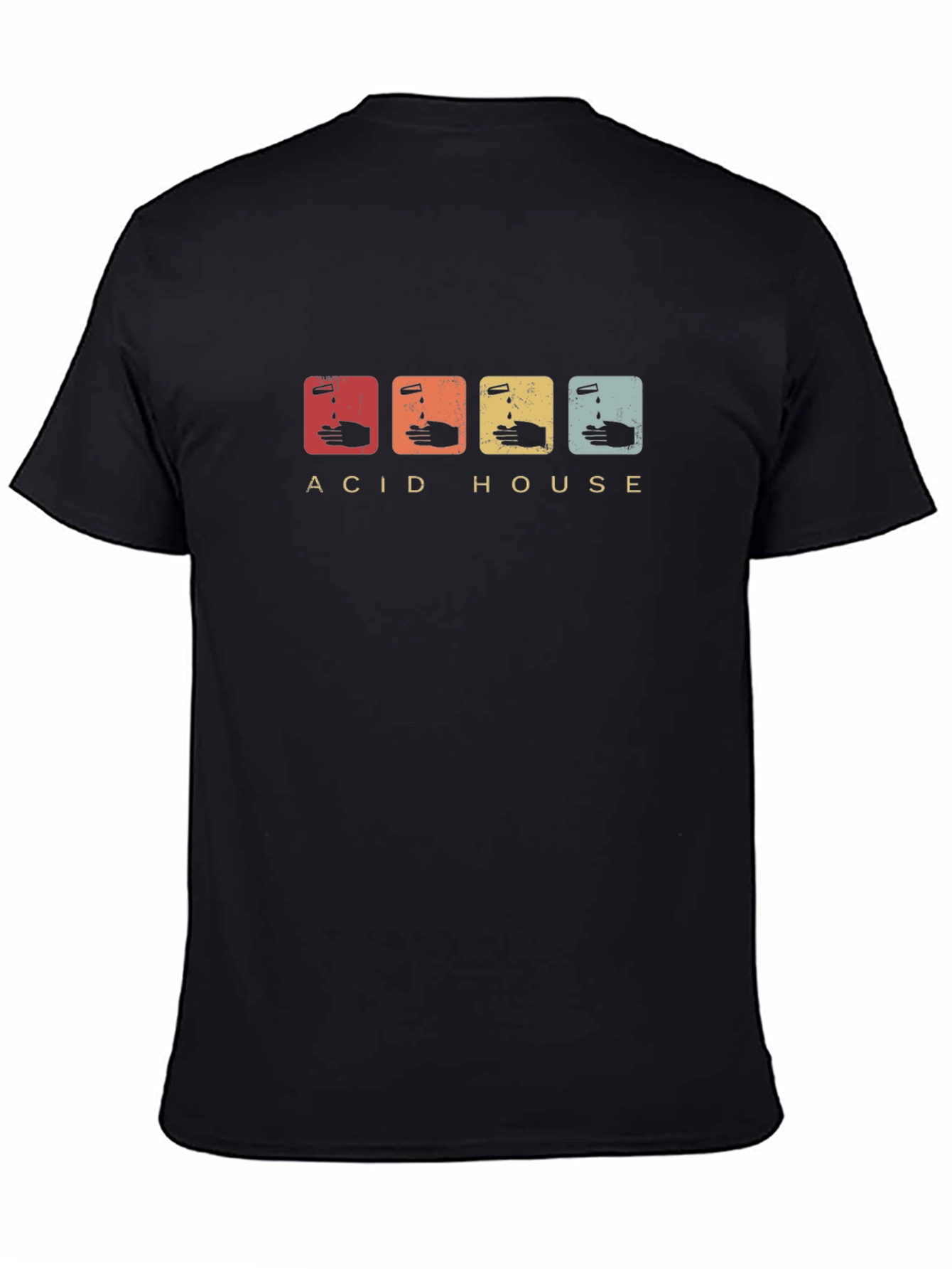 Acid House Graphic Tee - Retro Style