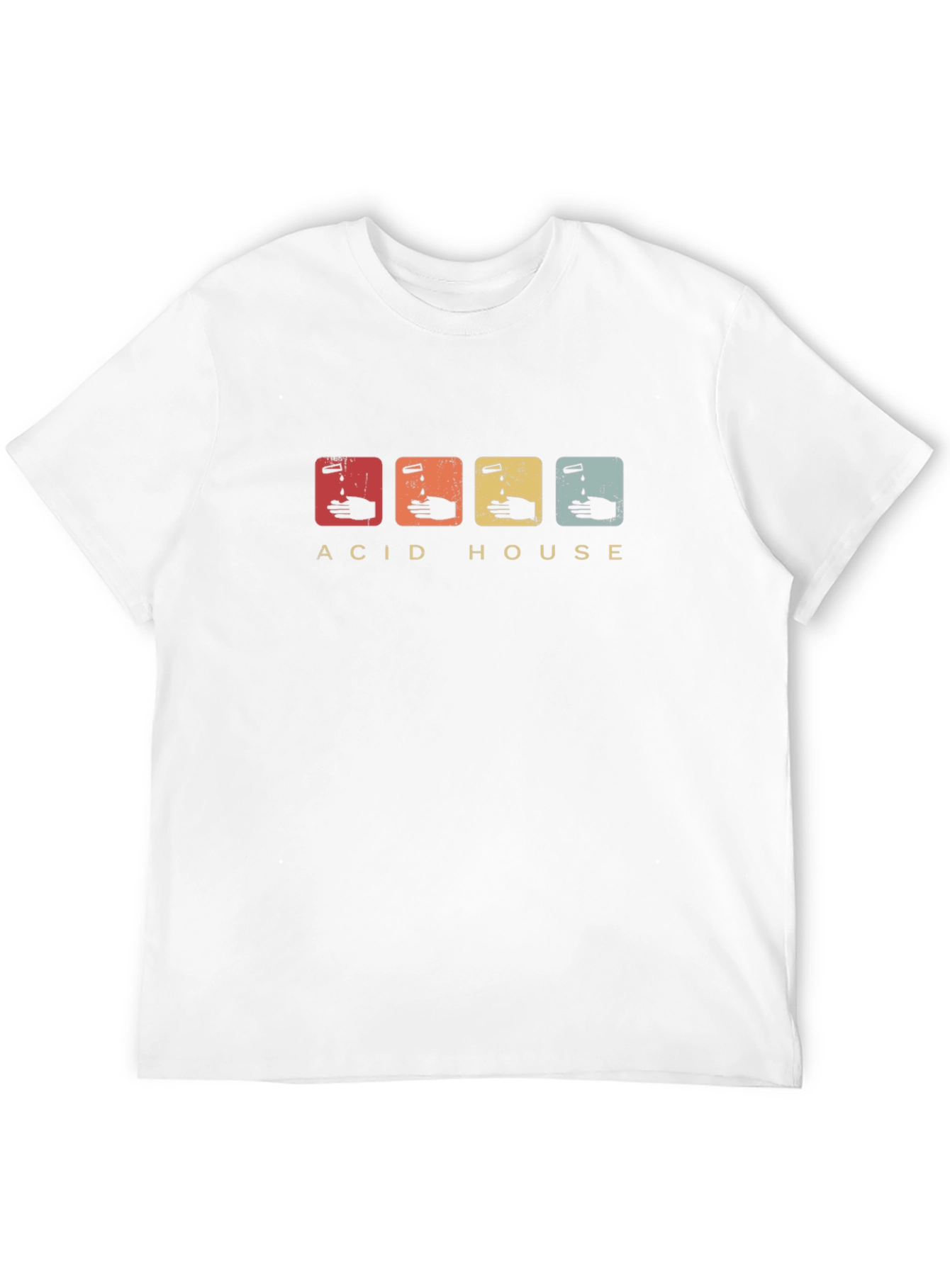 Acid House Graphic Tee - Retro Style