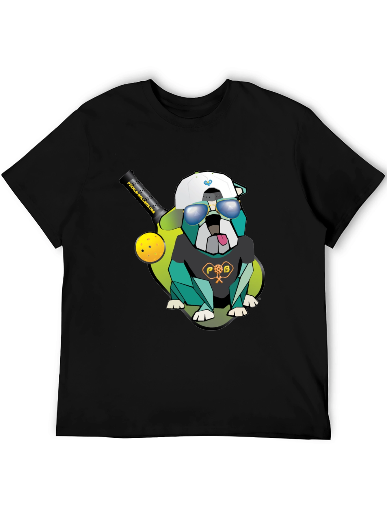 Pickleball Bulldog Graphic Tee